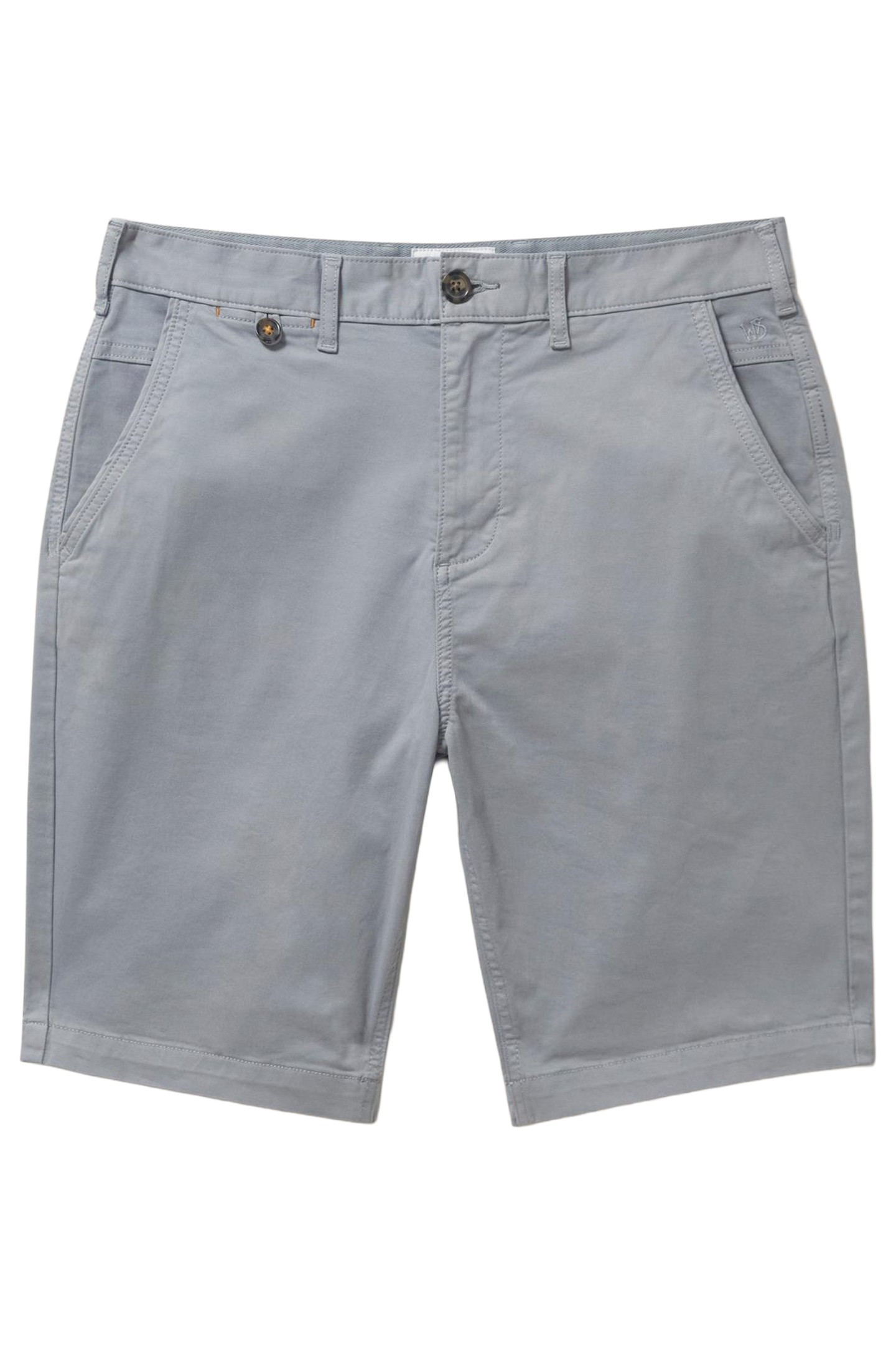 SUTTON SLIM FIT CHINO SHORT LIGHT GREY 3