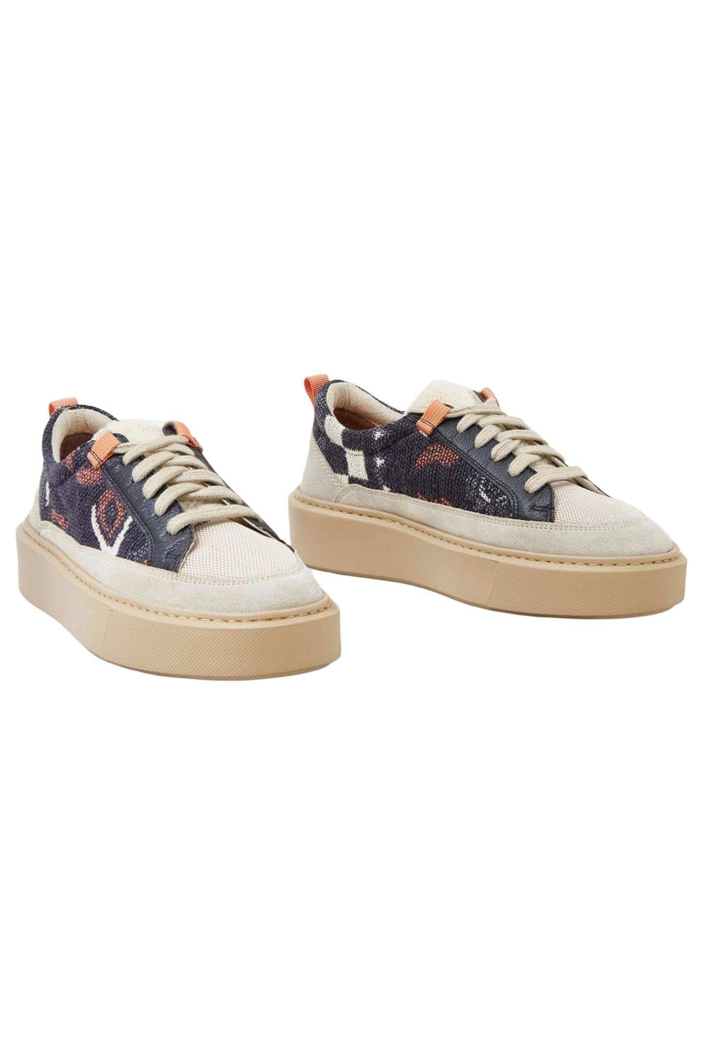 XL EXTRALIGHT SUEDE TRAINER NAVY MULTI 2