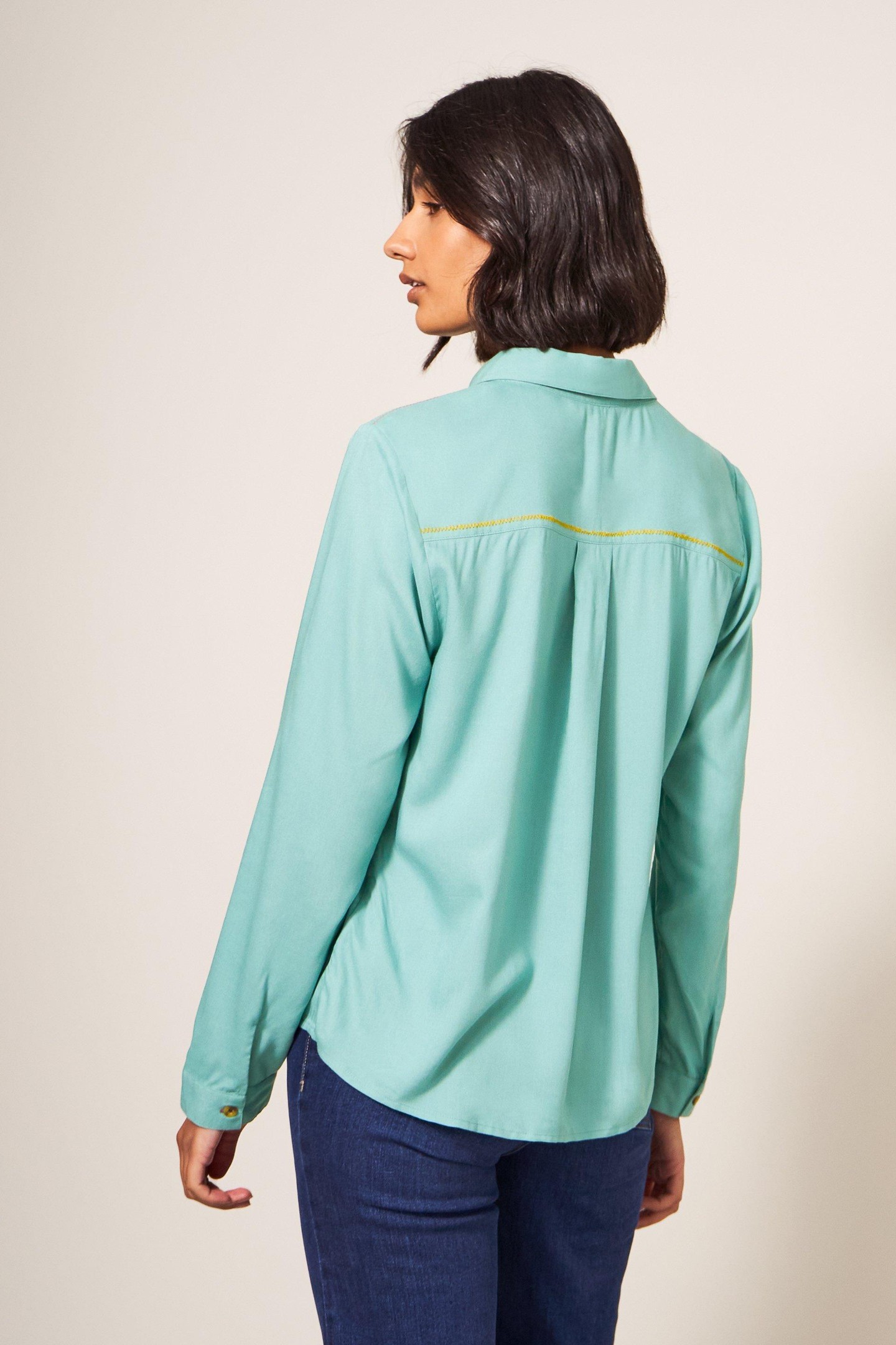 MAPLE SHIRT MID TEAL 2