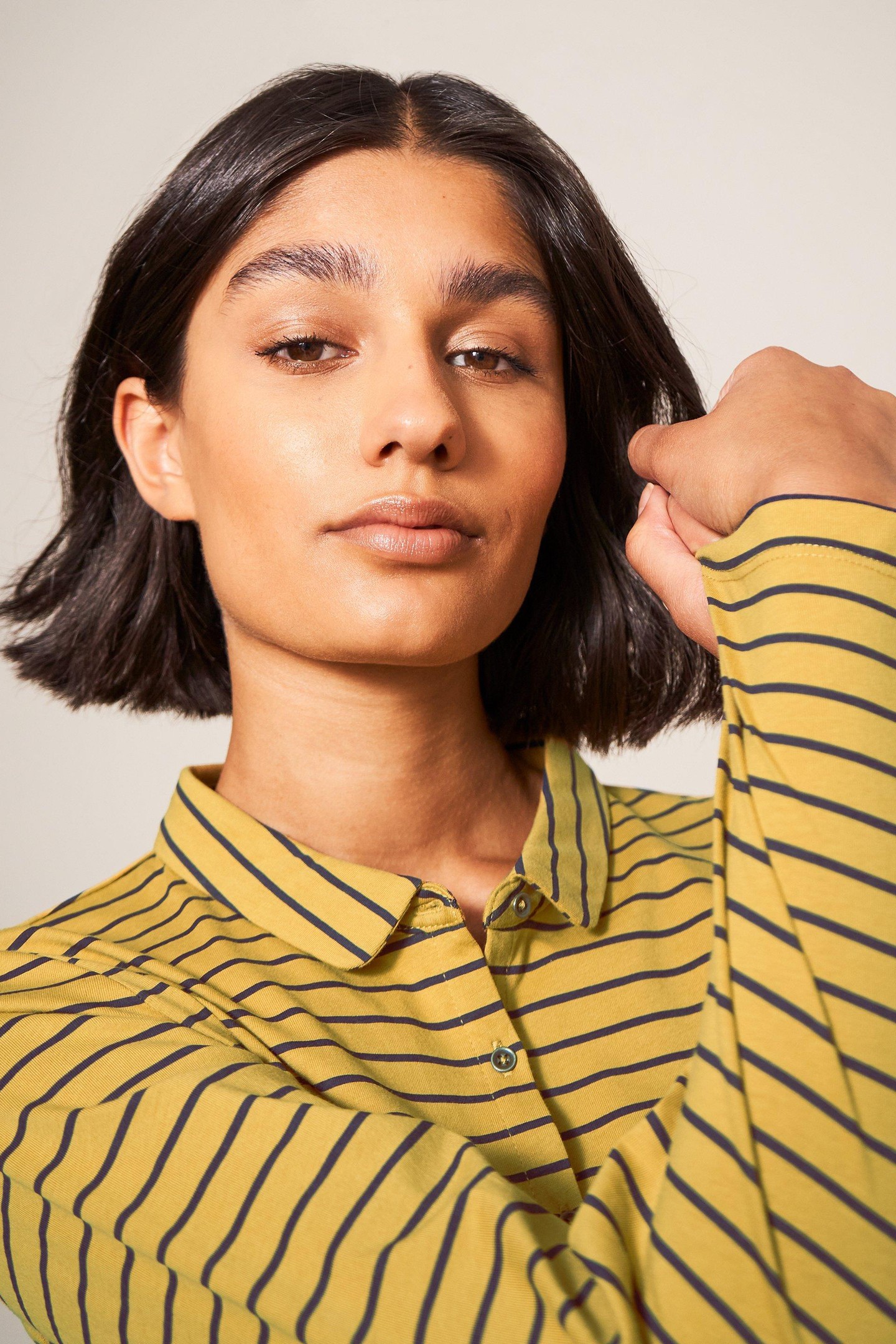 COSMIC LS SHIRT YELLOW MULTI 3