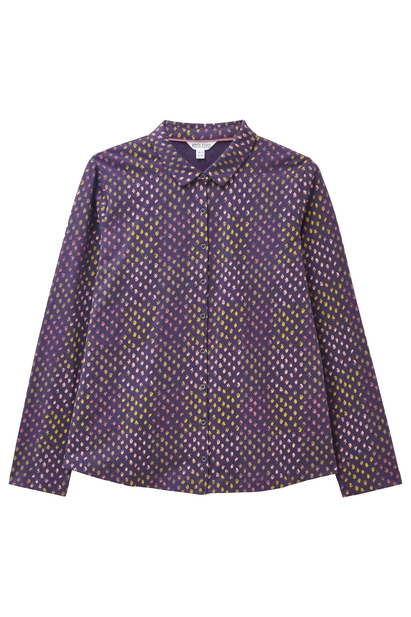 COSMIC LS SHIRT PURPLE PRINT 1