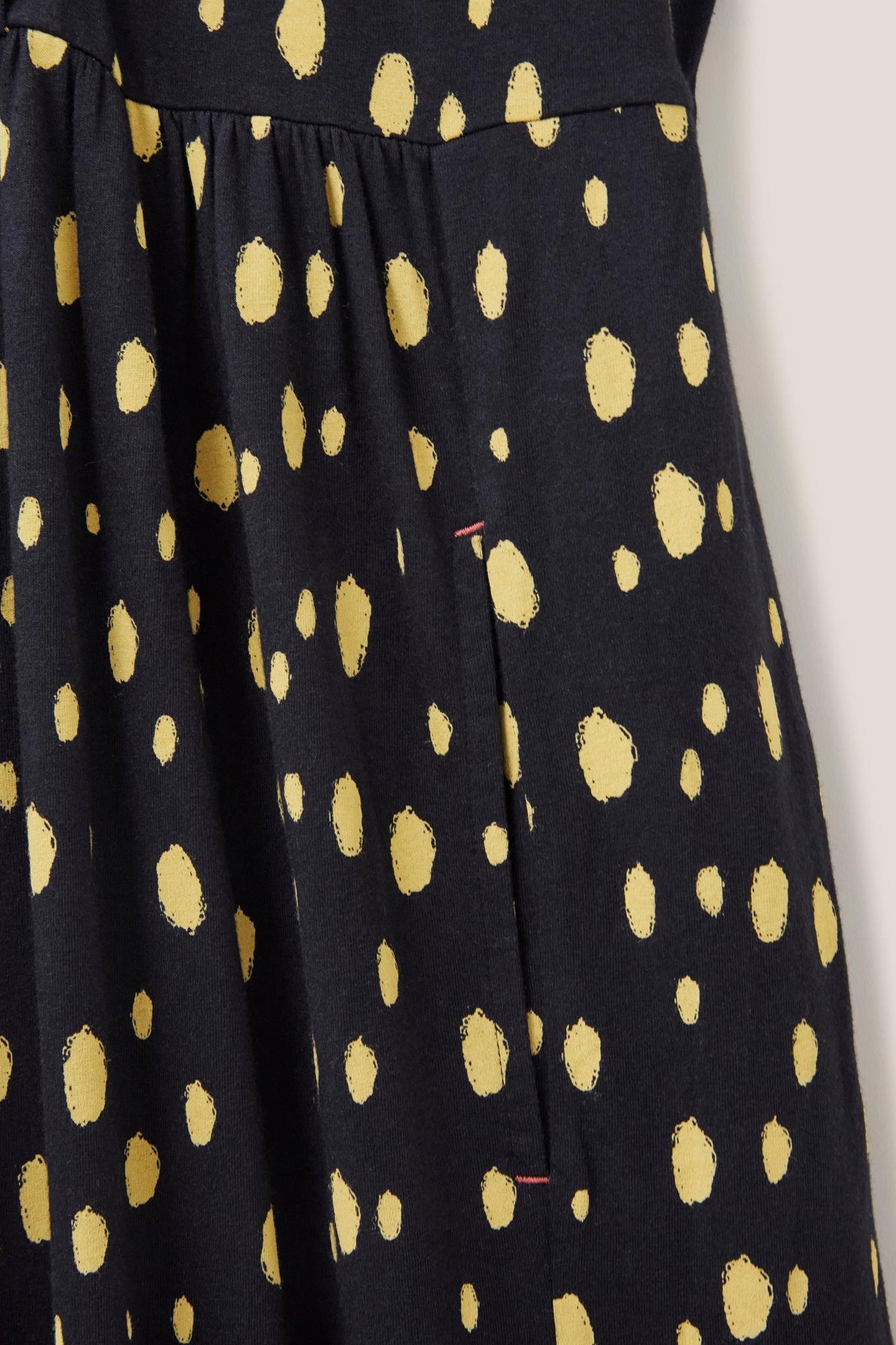 NAYA JERSEY DRESS BLACK PRINT 4