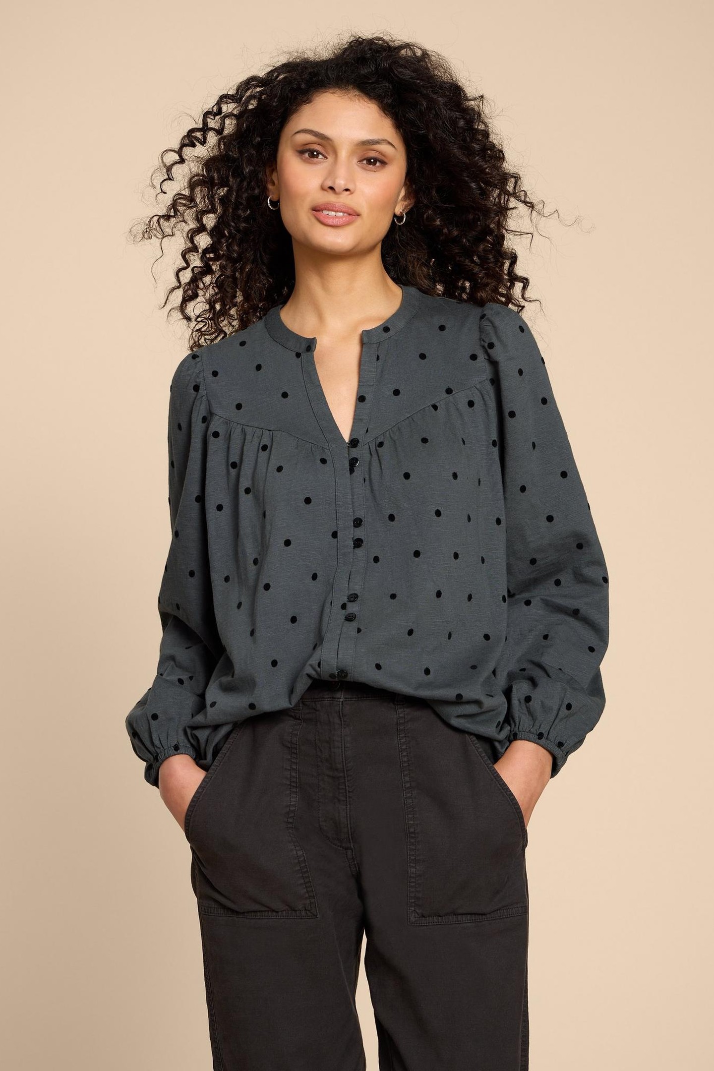 TERESA LONGLINE GREY MULTI 2