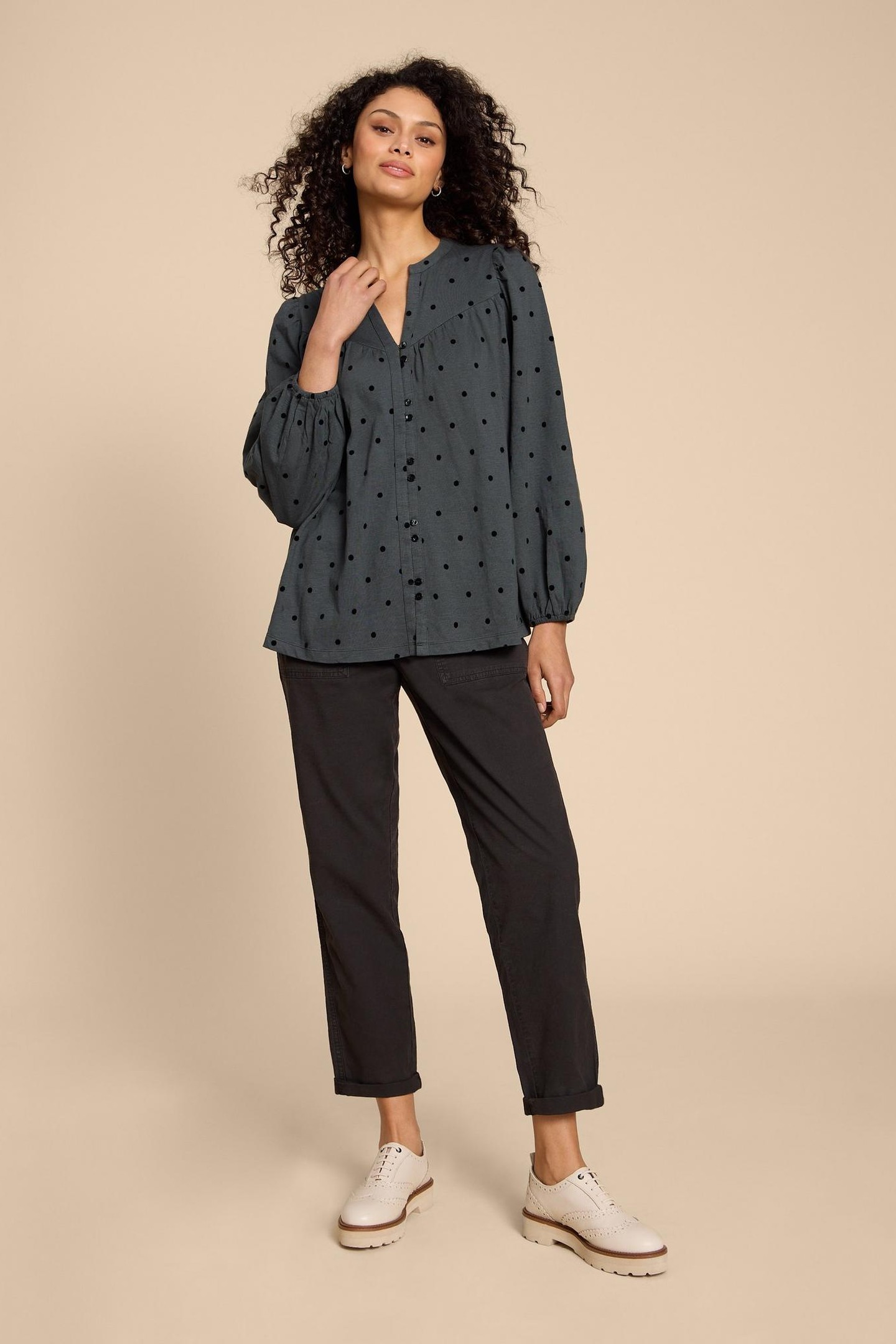 TERESA LONGLINE GREY MULTI 3