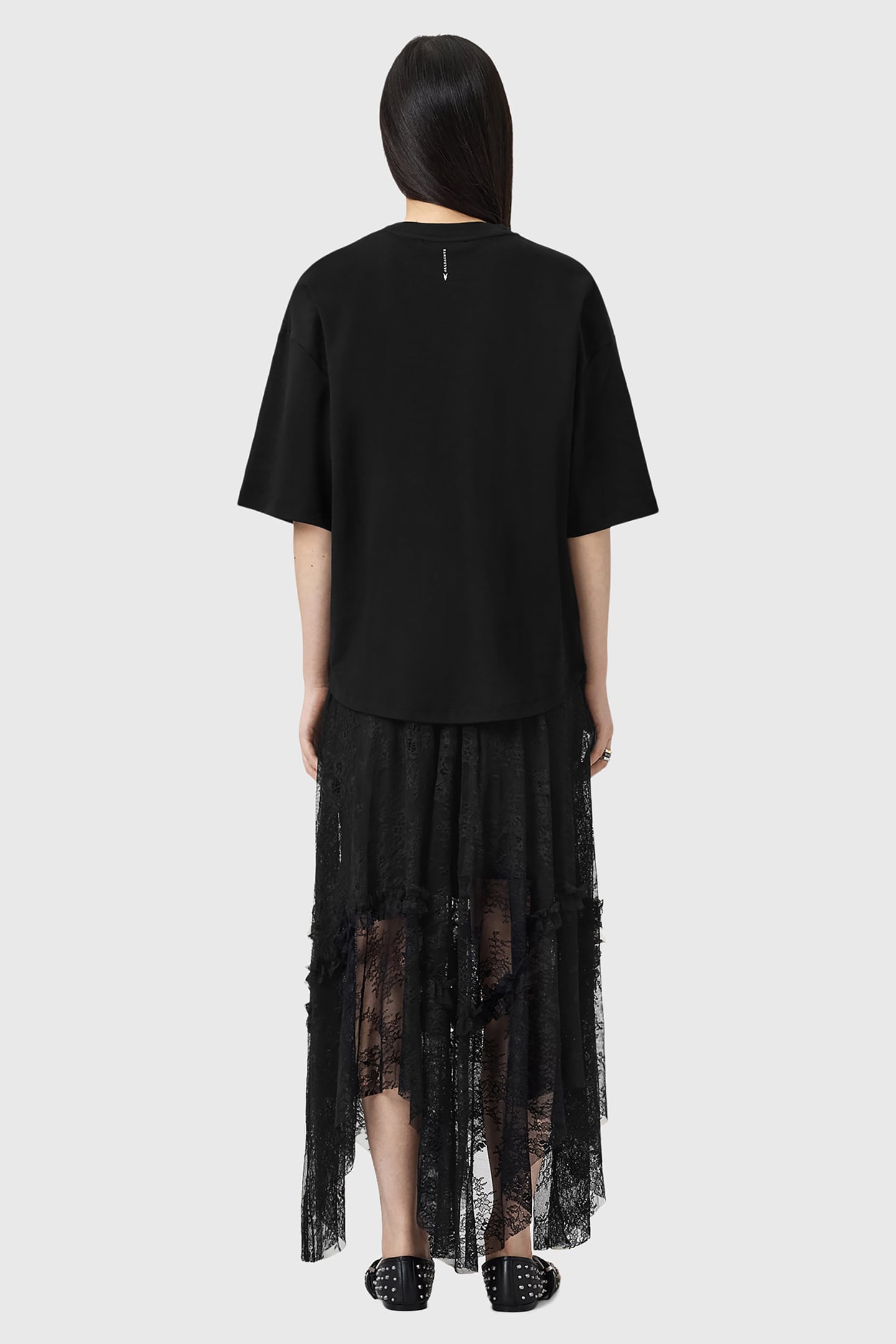 JOSIE LACE SKIRT BLACK 4