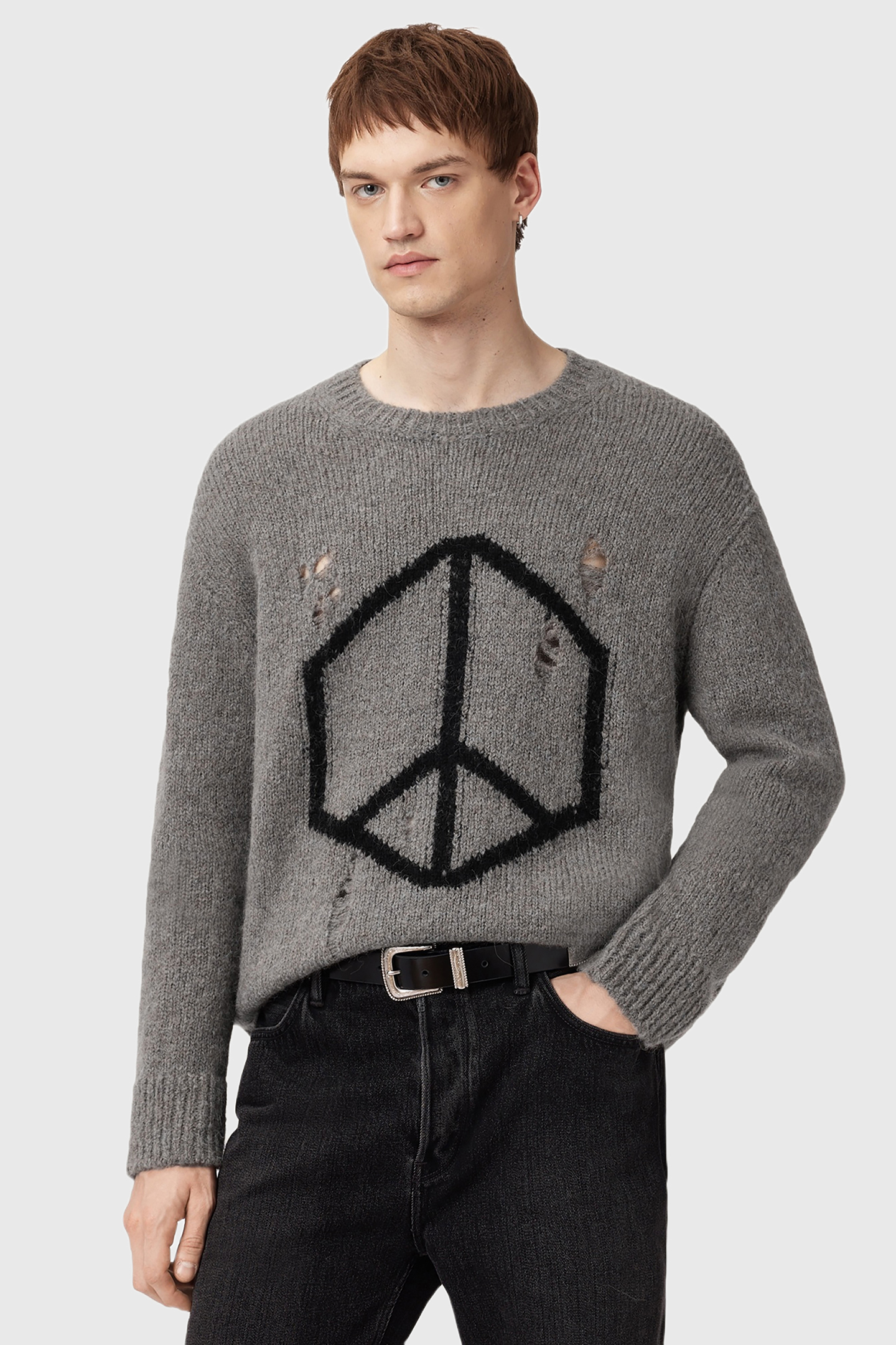 MESSAGE CREW GUNMETAL GREY 6