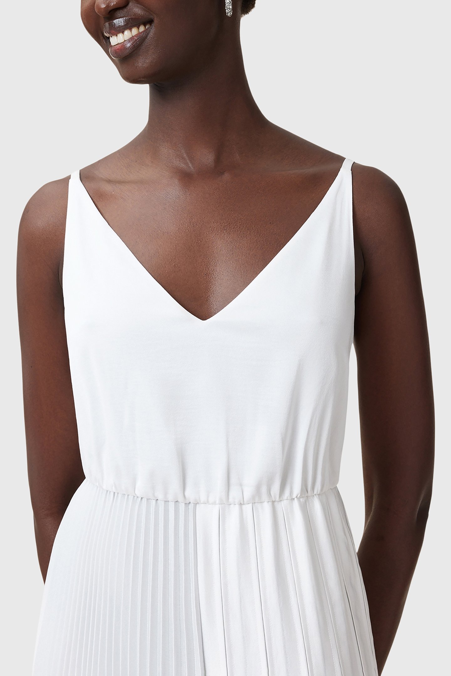 JAX TEE DRESS CHALK WHITE 9