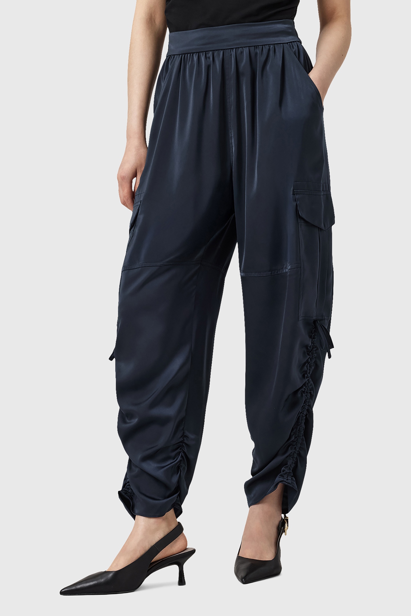KAYE TROUSER COLLEGIATE BLUE by AllSaints