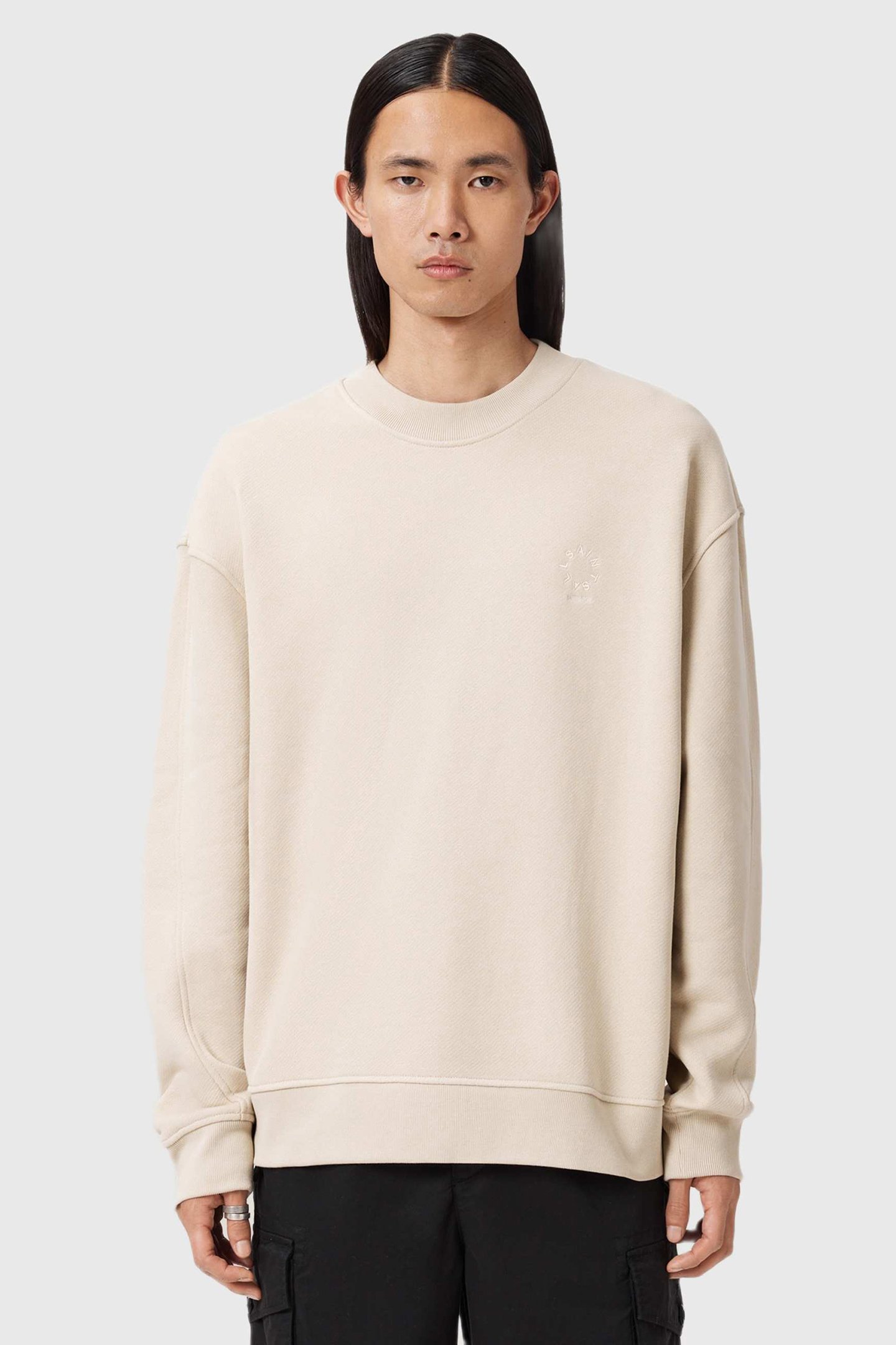 HAVEN CREW FEATHER TAUPE by AllSaints