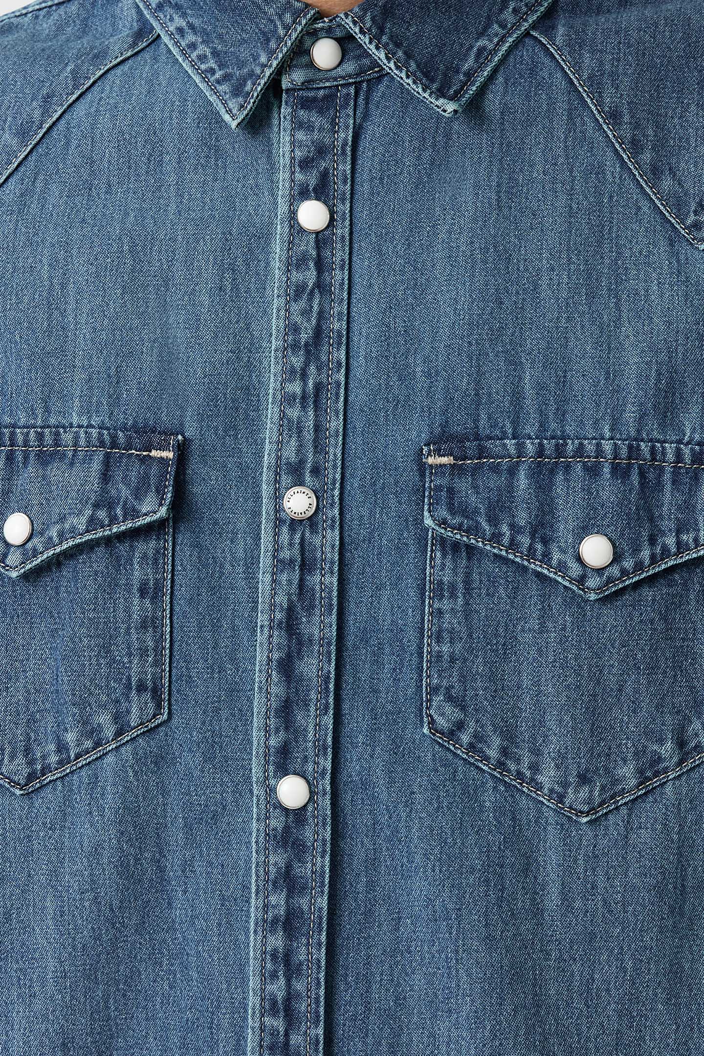 FENTON SHIRT VINTAGE INDIGO 9