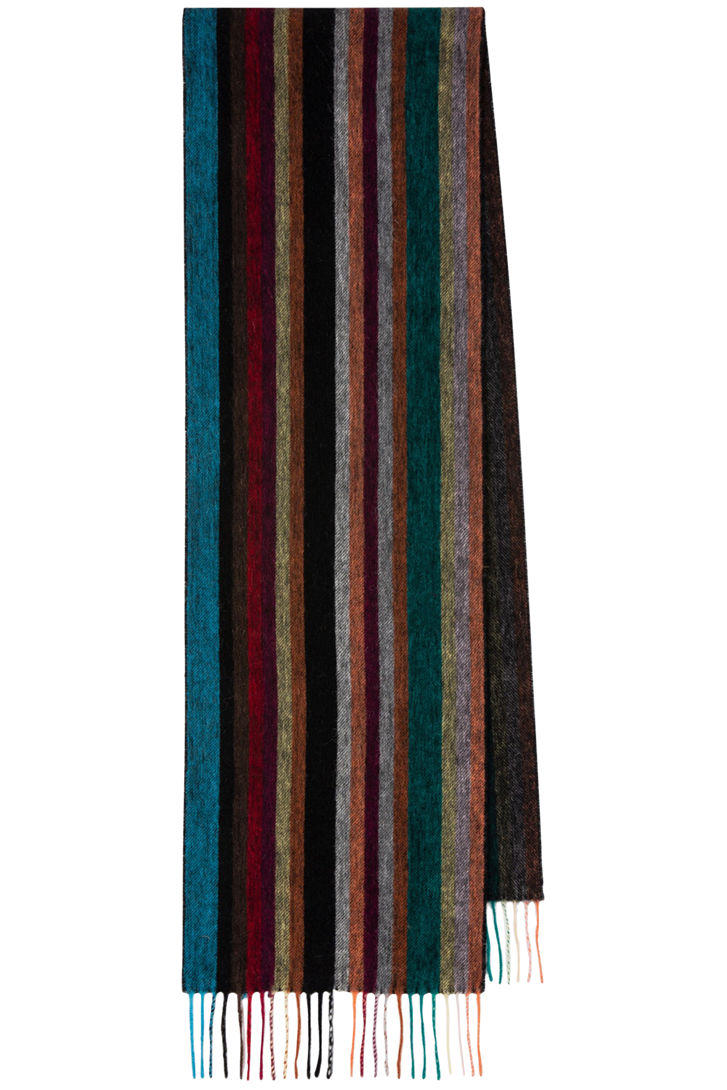 SCARF ARTIST WOOL MULTI COLOURED 1