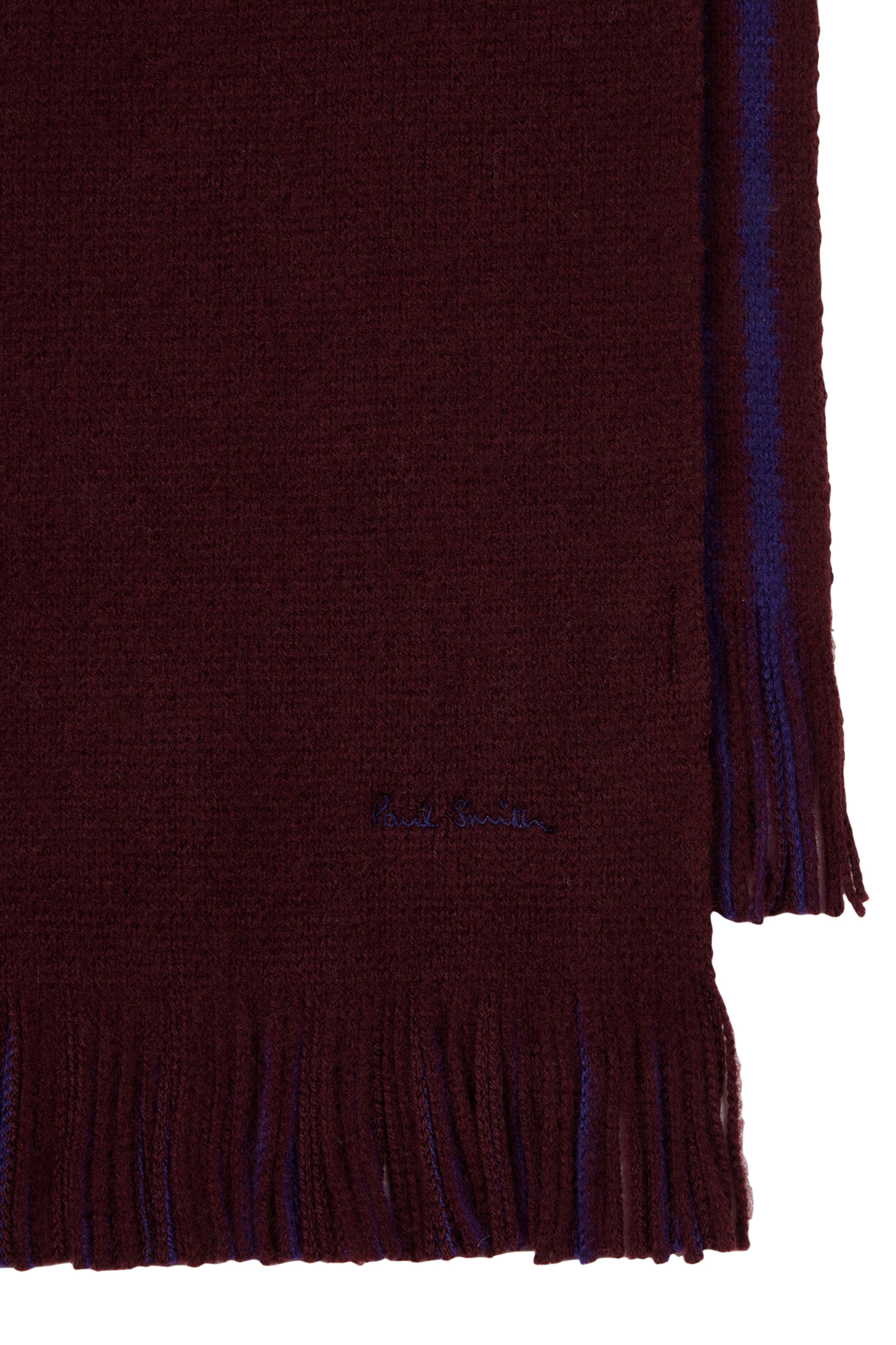 SCARF MULTI EDGE REVERSIBLE BURGUNDY/ BORDE 2