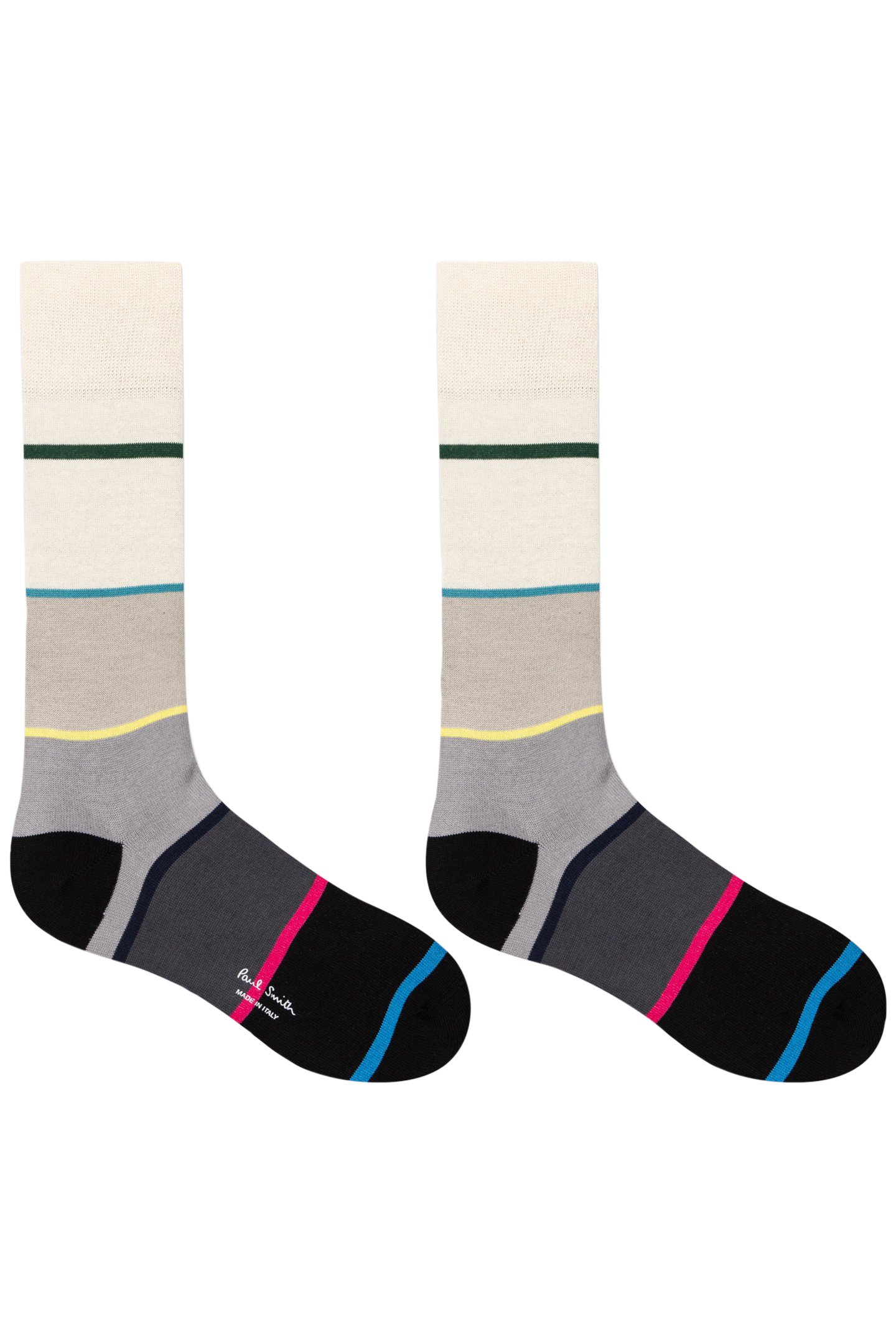 SOCK HAYDEN STRIPE GREY 1