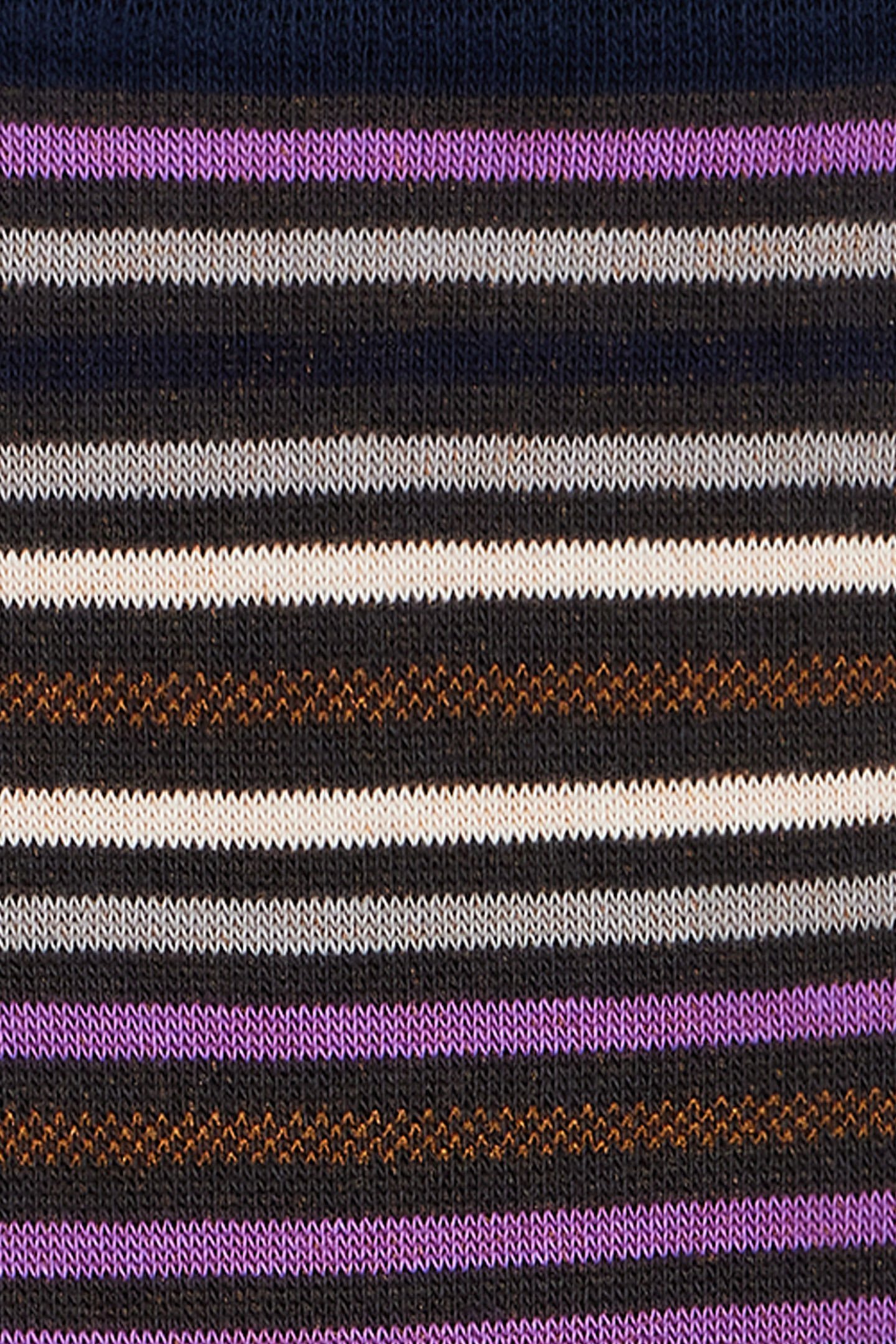 SOCK GAVIN STRIPE NAVY 3