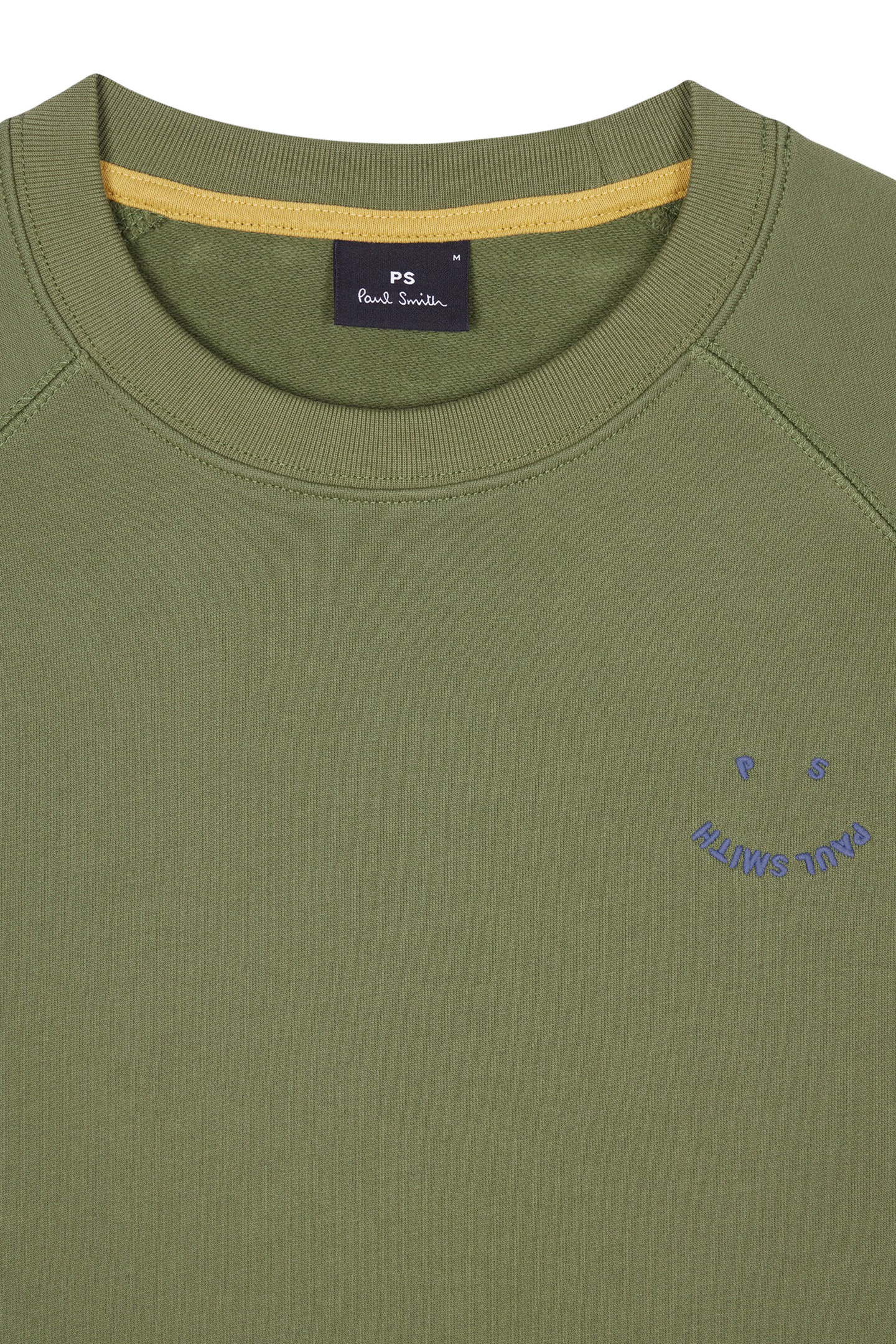 PS HAPPY SWEATSHIRT GREYISH GREEN 2