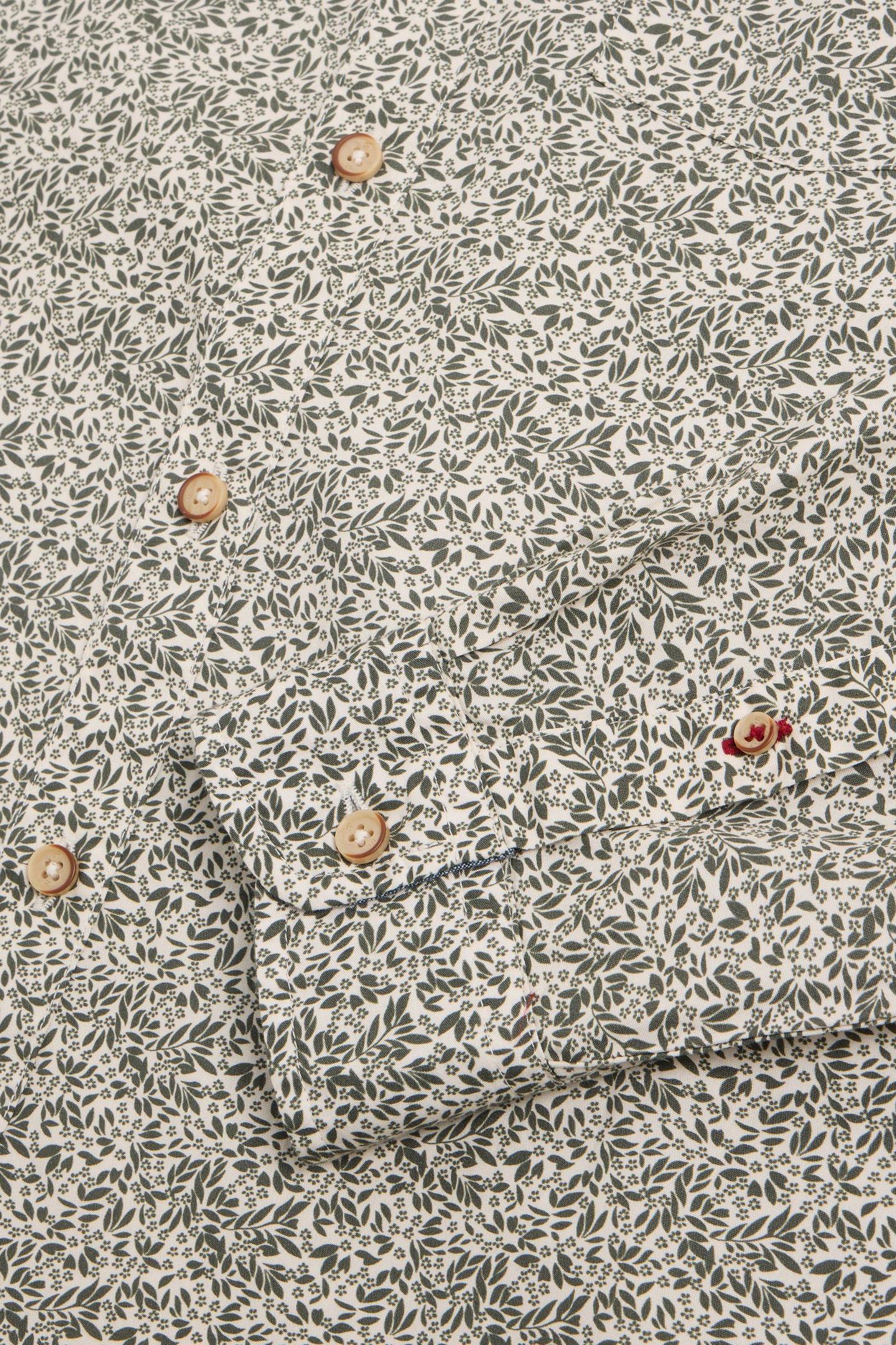 FLORAL PRINT SHIRT IVORY PRINT 2