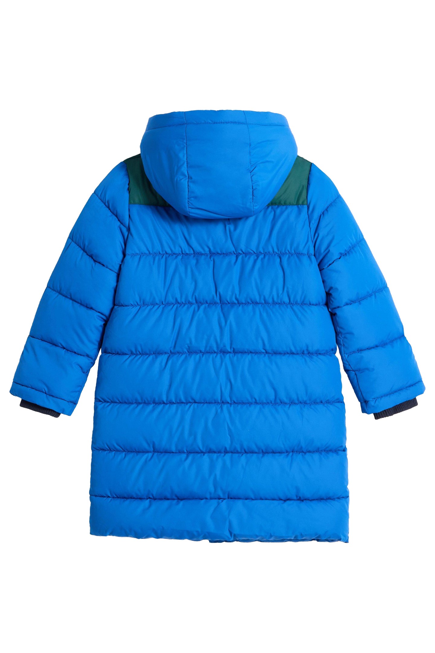 LONG PUFFER COAT BRIGHT BLUE 1