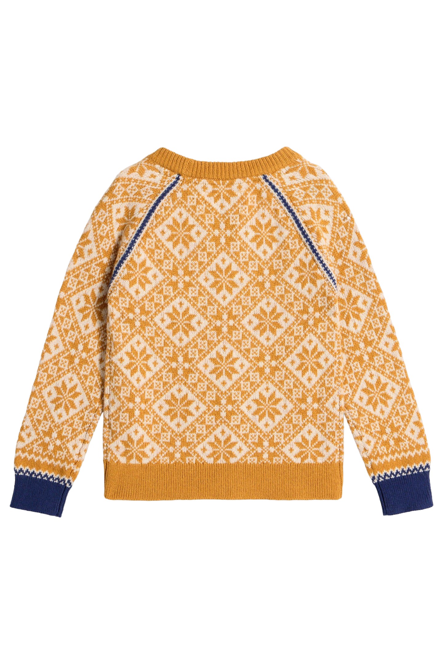 ALL OVER FAIRISLE JUMPER YELLOW MULTI 2