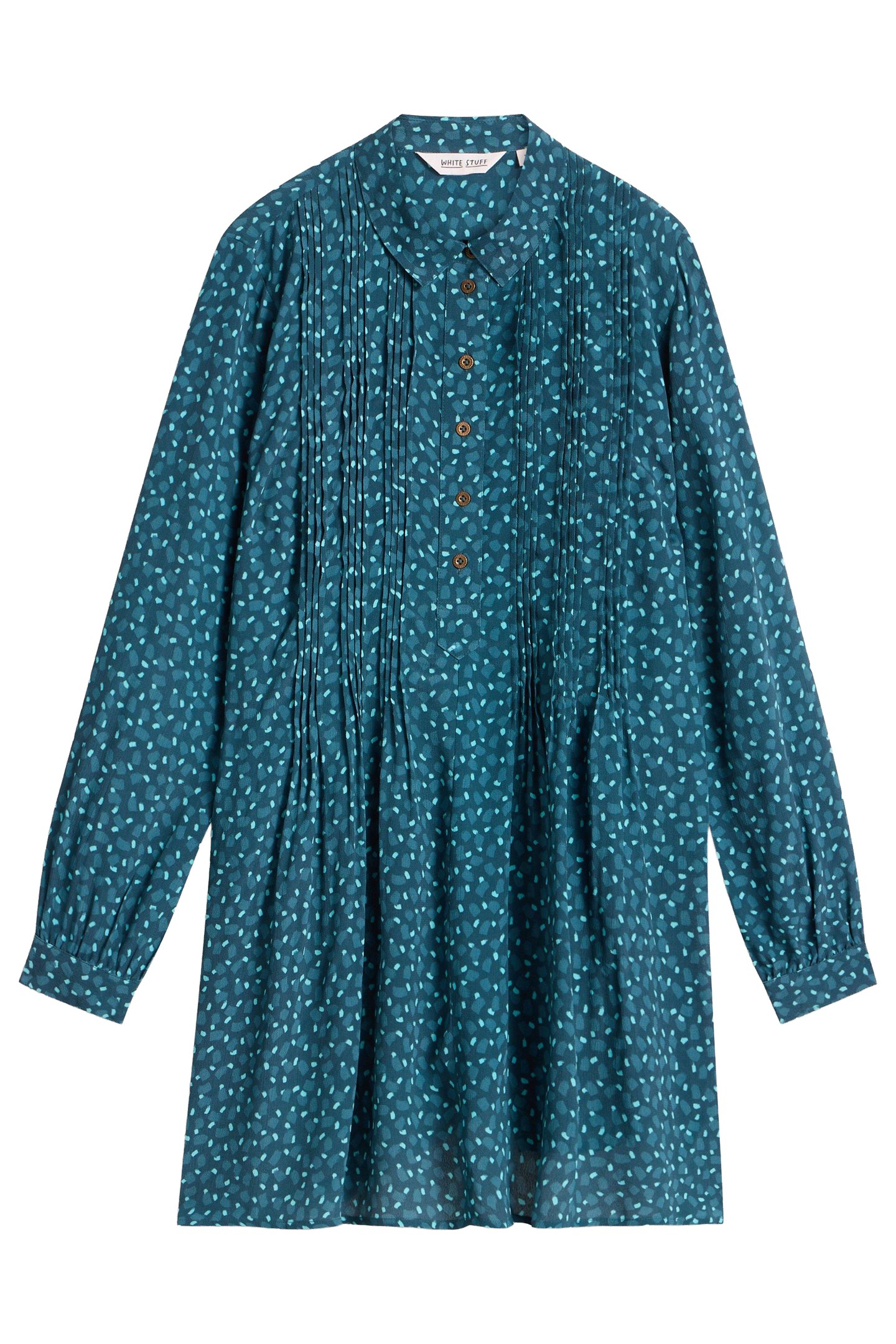 GEORGIE SHIRT TUNIC BLUE MULTI 1