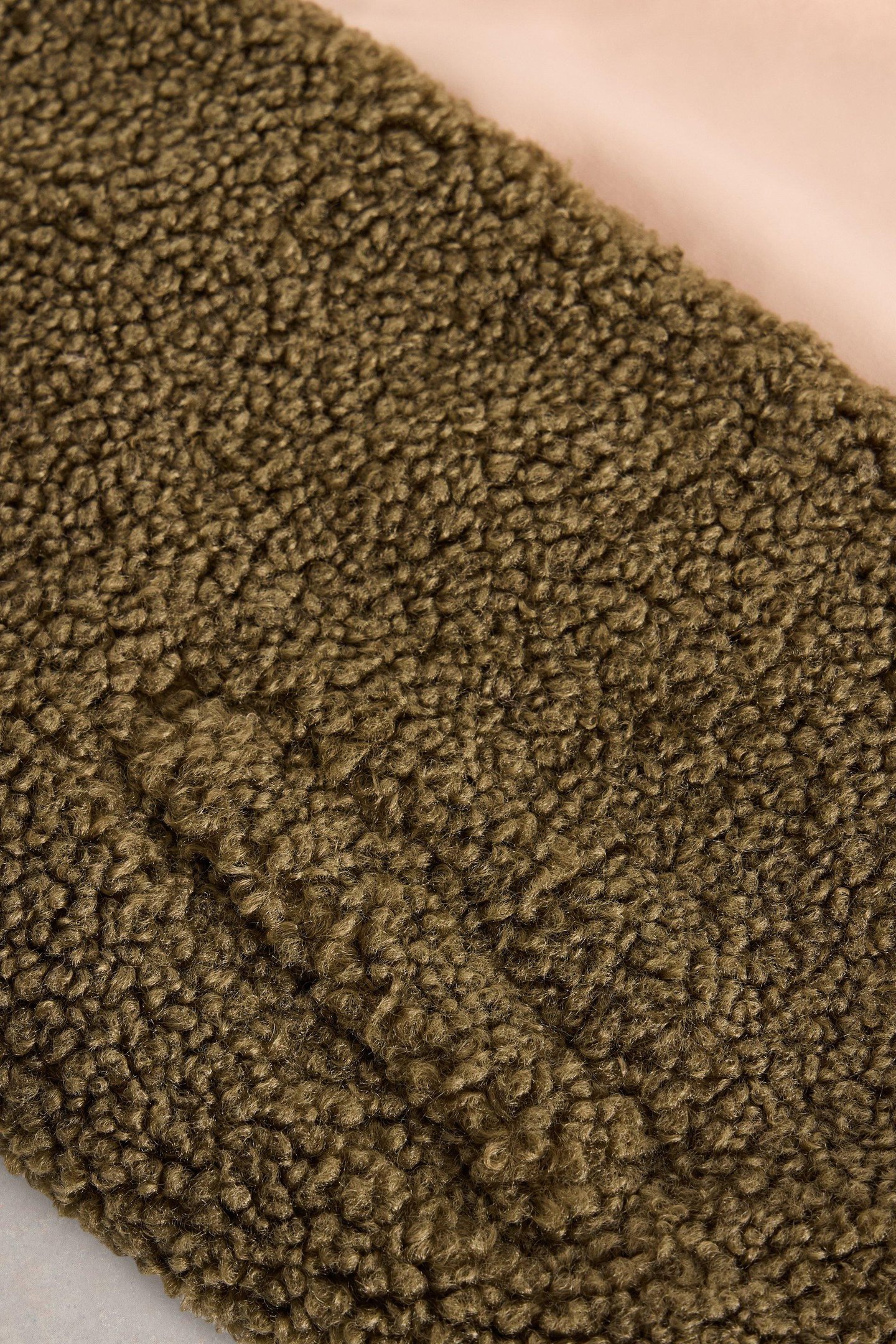 BORG GILET KHAKI GREEN 3