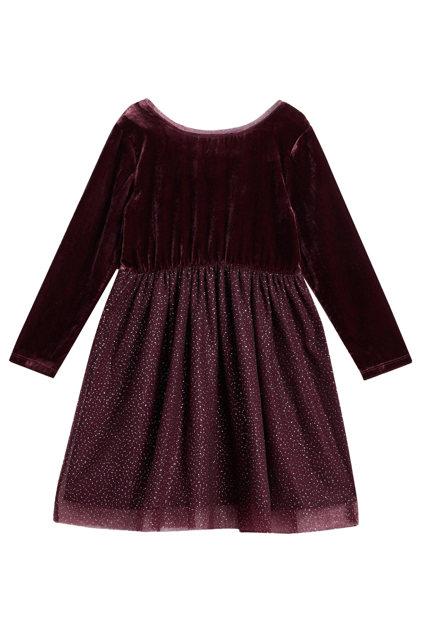 ARABELLA DRESS DARK PLUM 2