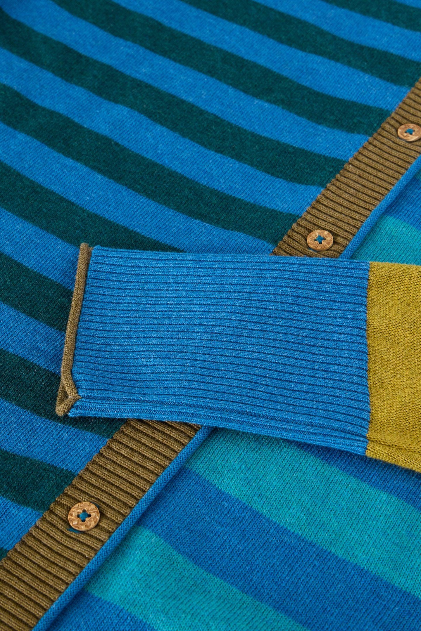 LULU STRIPE CARDI BLUE MULTI 4