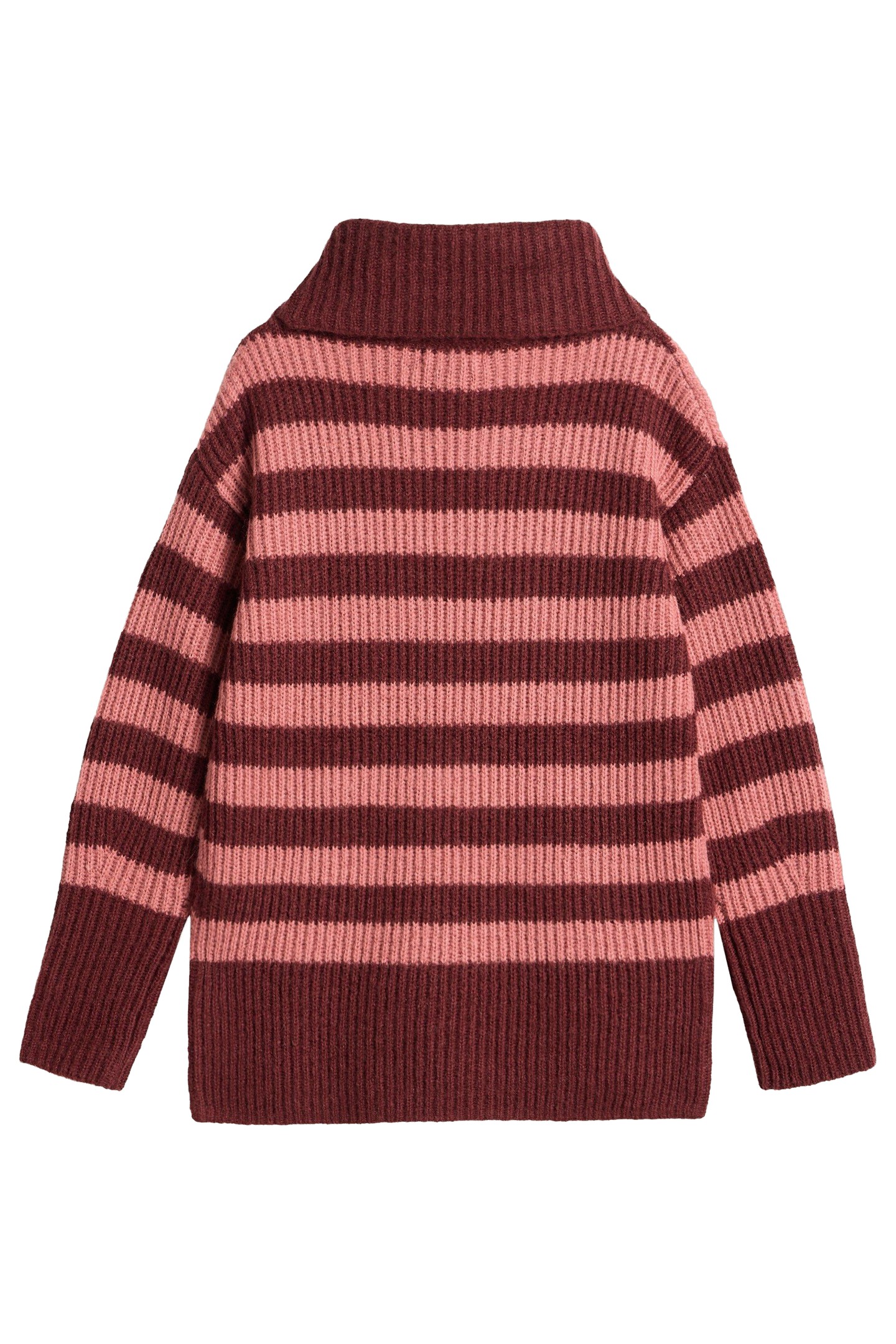 ROLL NECK JUMPER PLUM MULTI 2