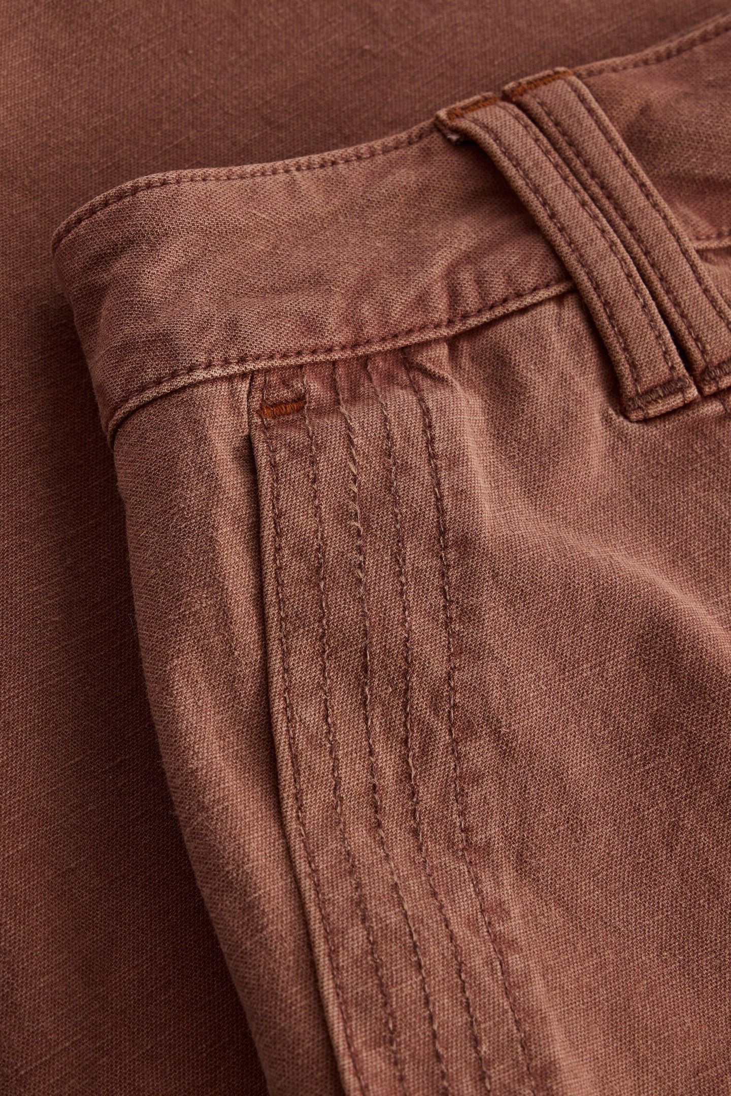 MAREN MIDI SKIRT DARK TAN 4