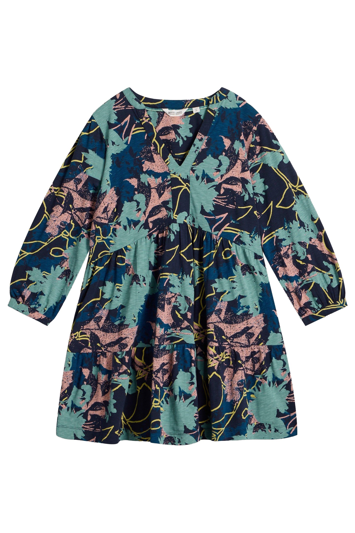 MARTA TUNIC NAVY PRINT 3