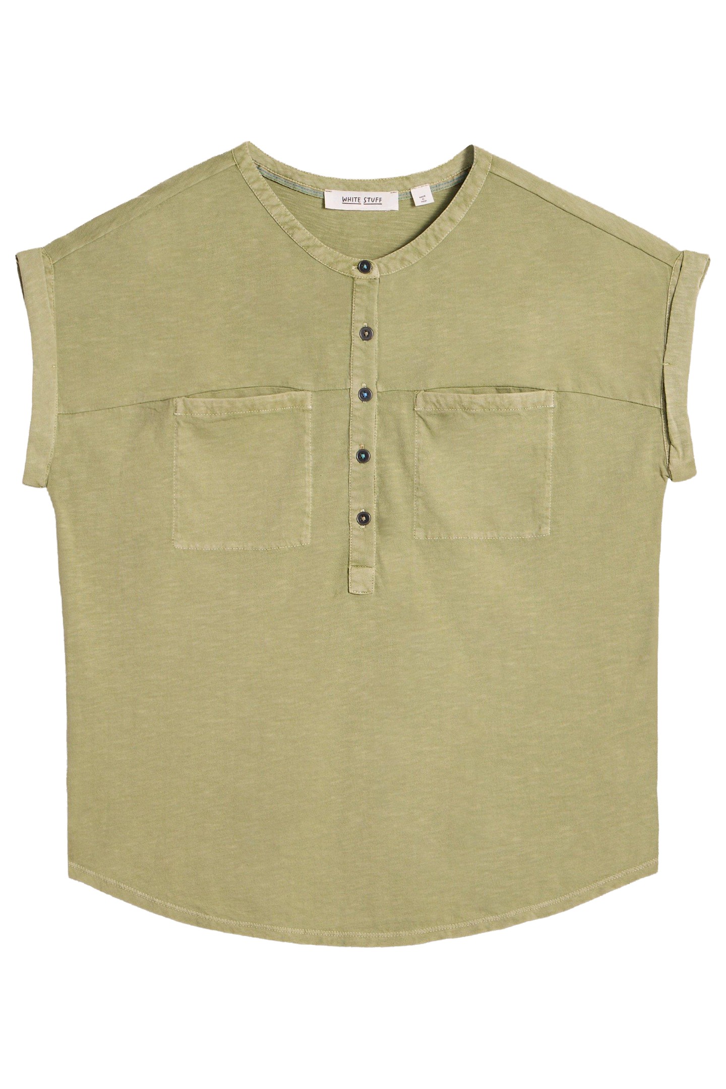 BETH SHIRT DUSTY GREEN 3
