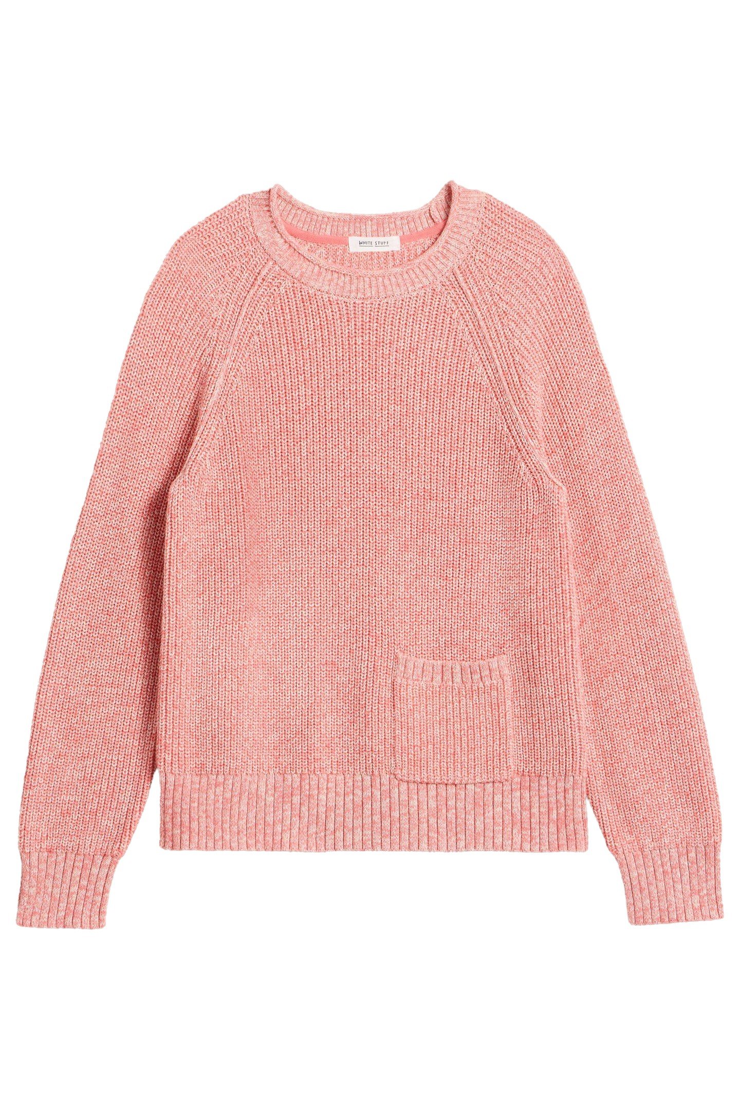 BAILEY COTTON JUMPER MID CORAL 3