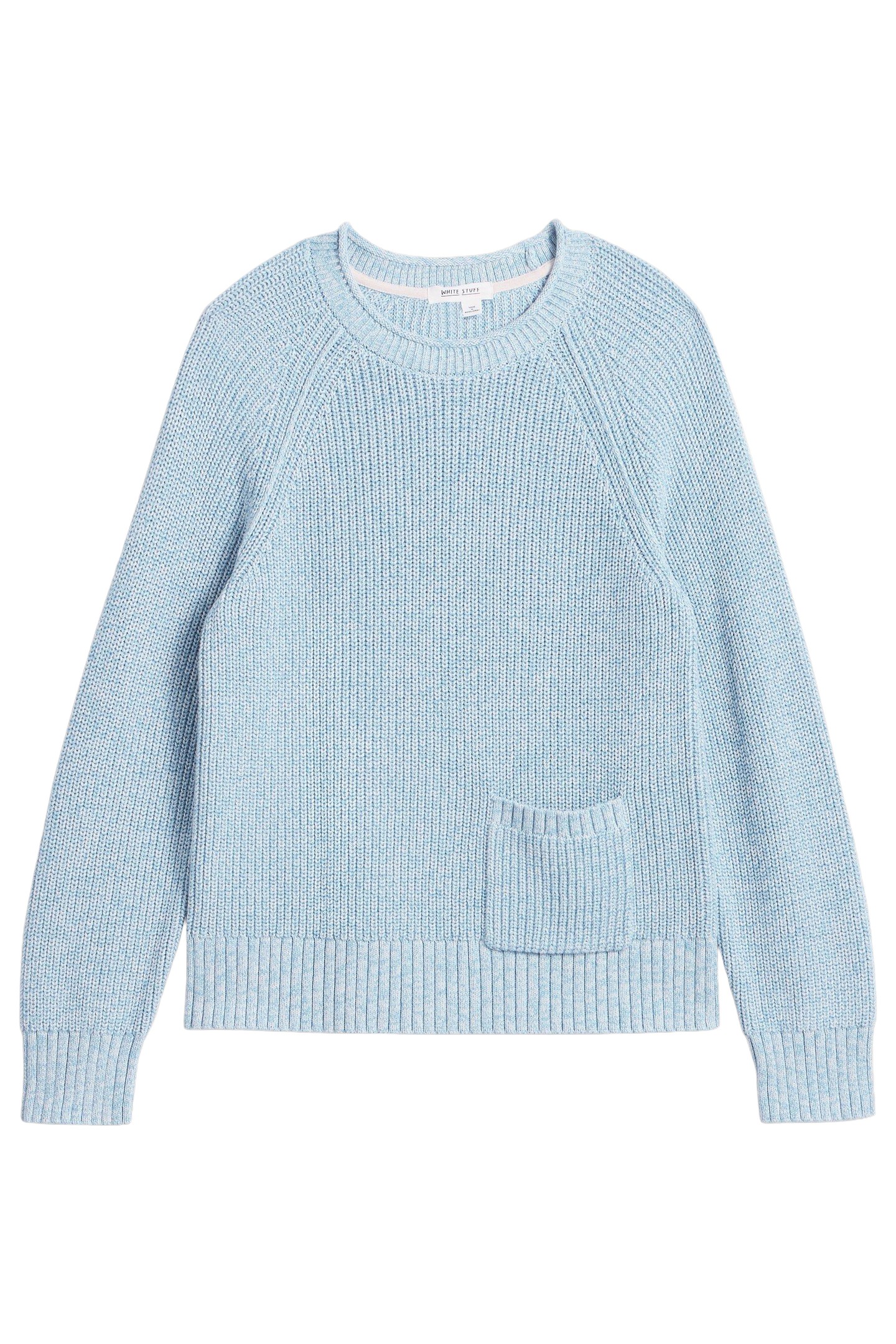 BAILEY COTTON JUMPER MID BLUE 3