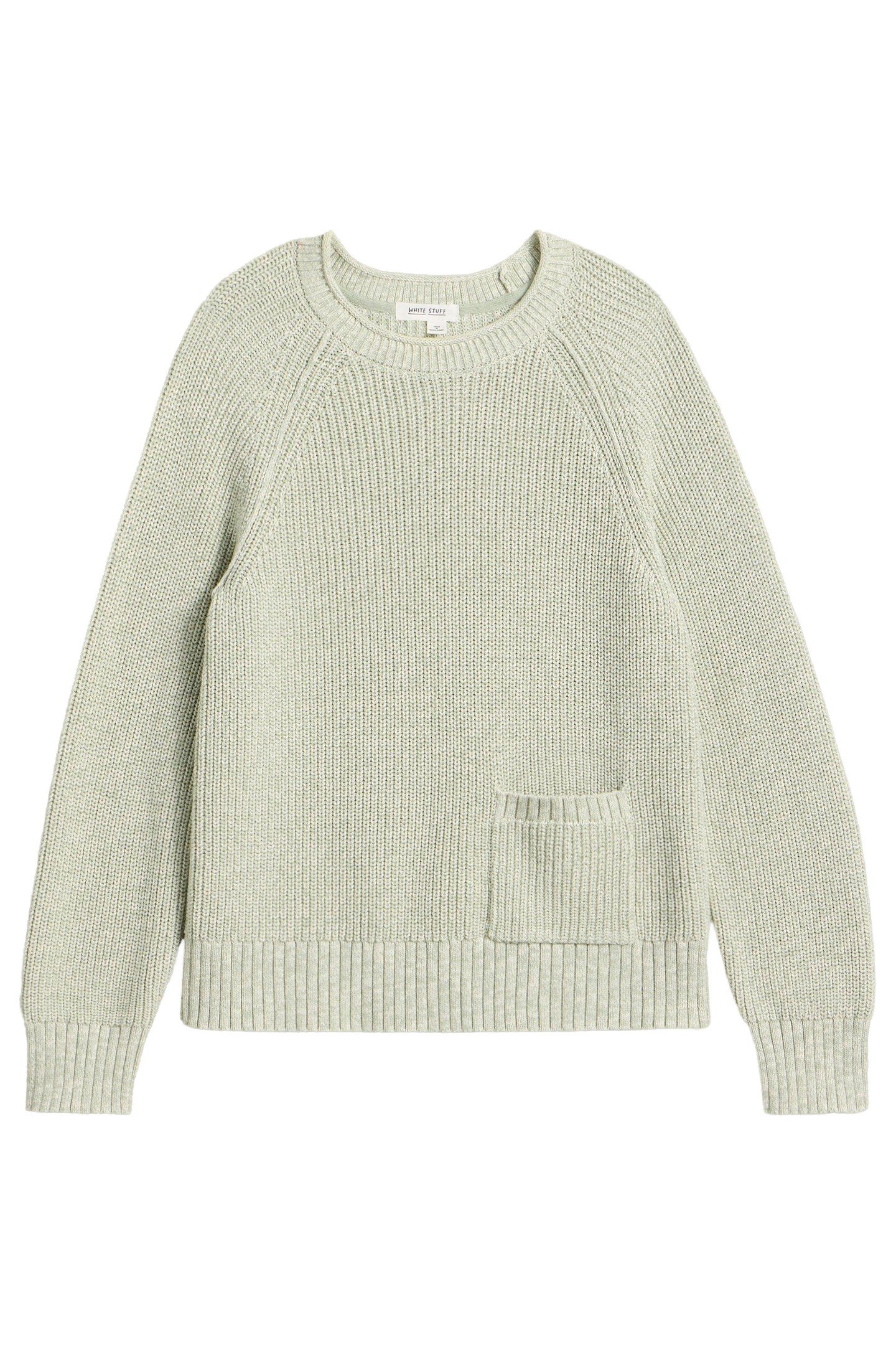 BAILEY COTTON JUMPER KHAKI GREEN 3