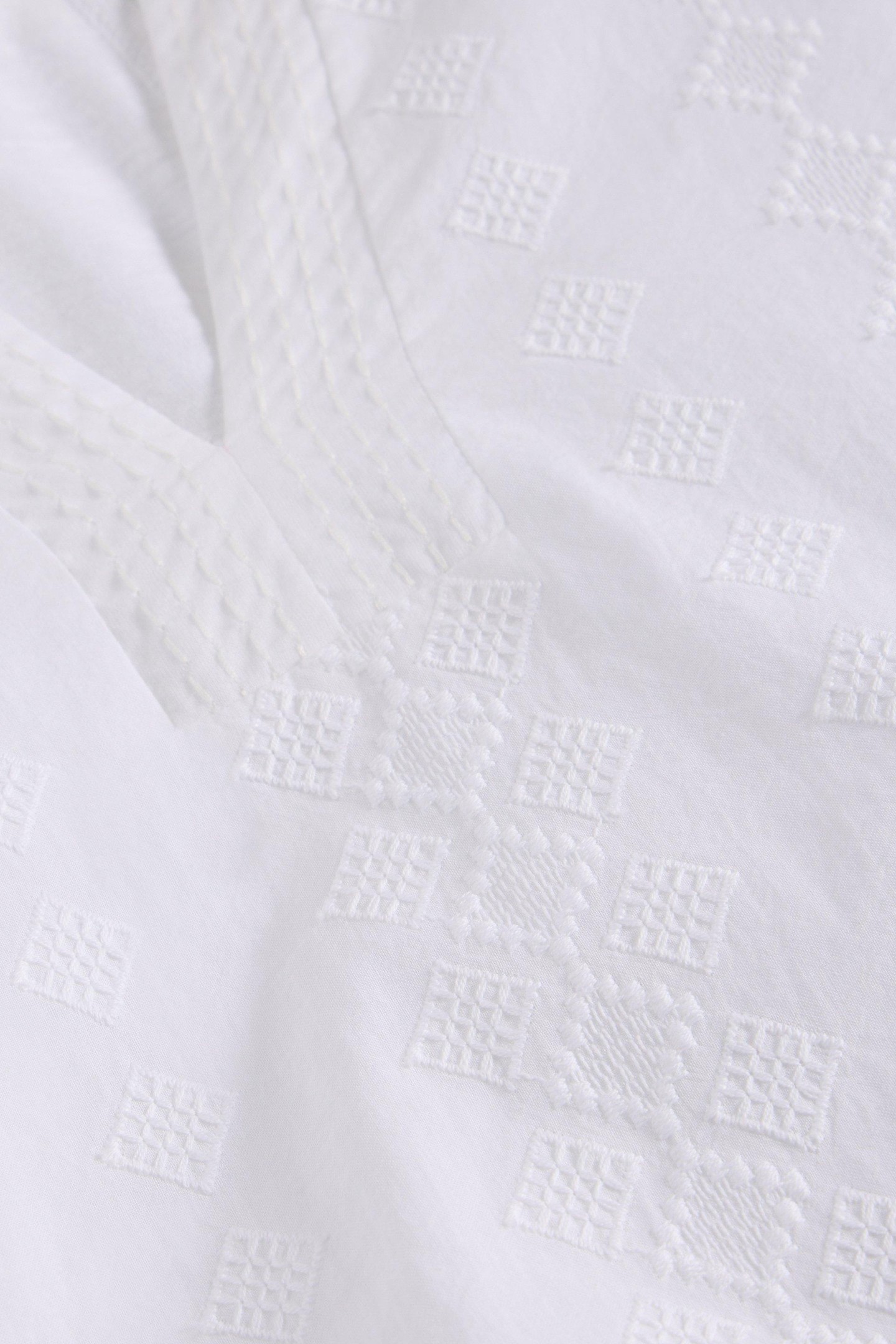 WEAVER NOTCH NECK TOP BRILLIANT WHITE 4