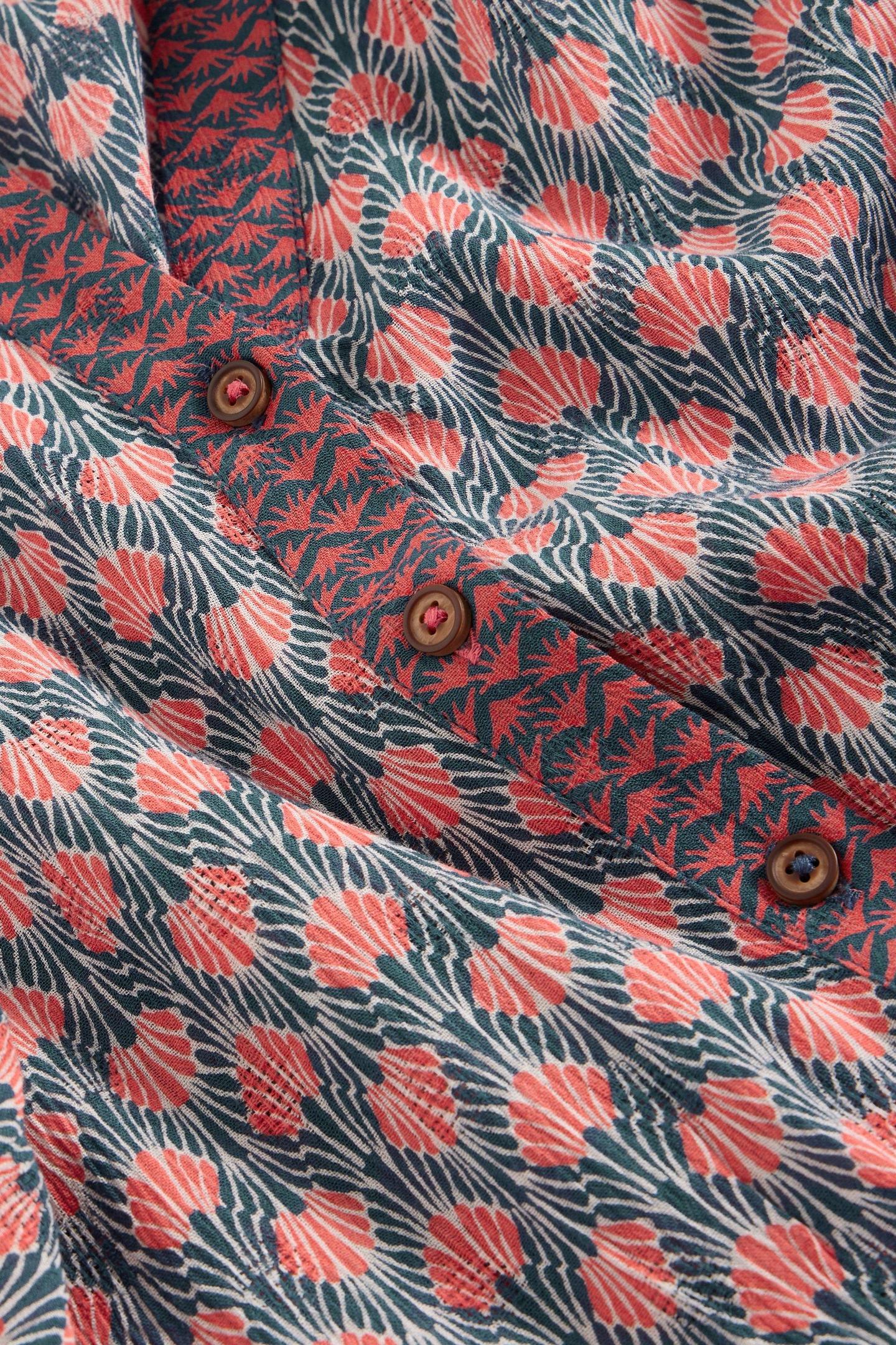 MABEL MIXED PRINT DRESS NAVY MULTI 4