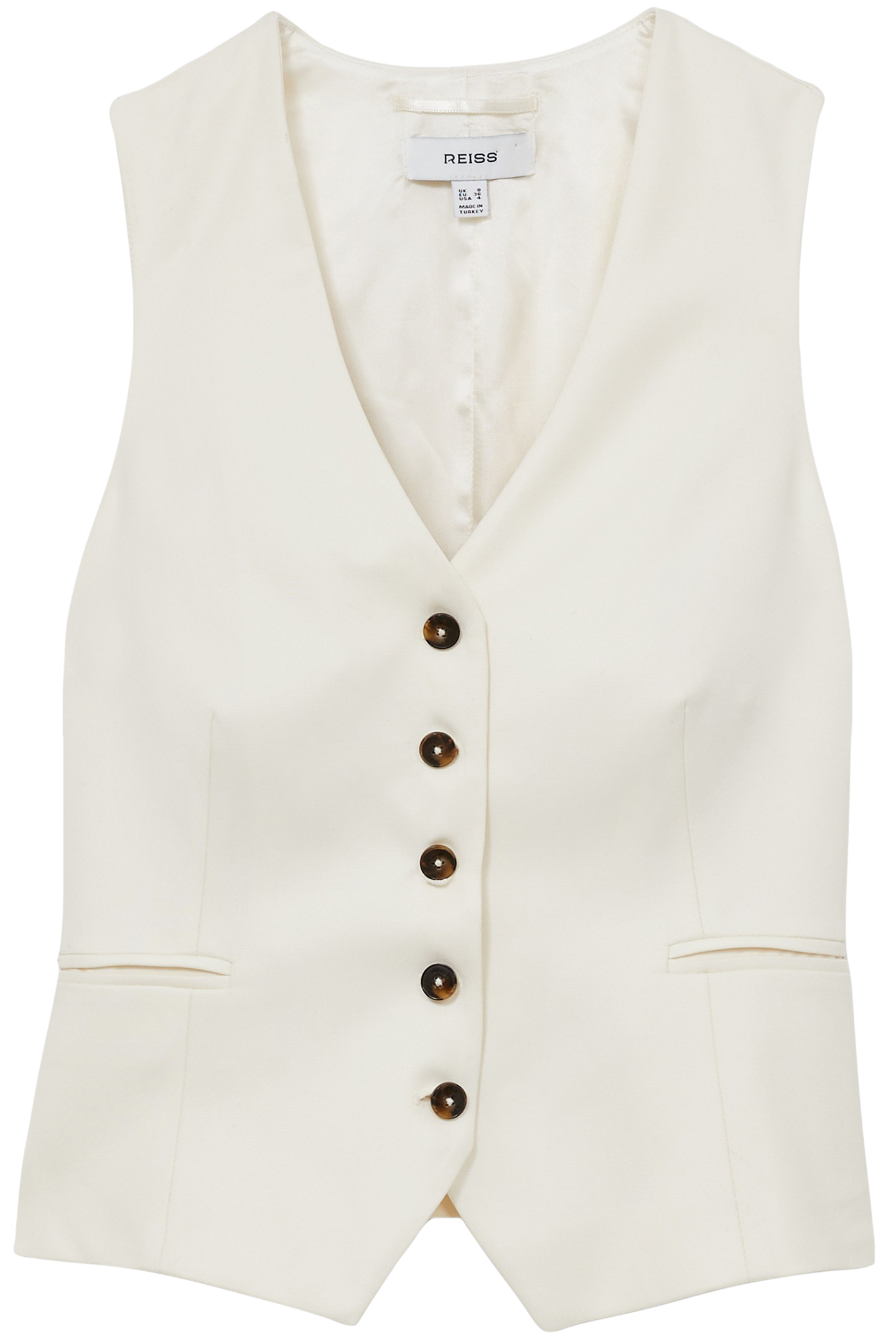 TAILORED WAISTCOAT CREAM 4