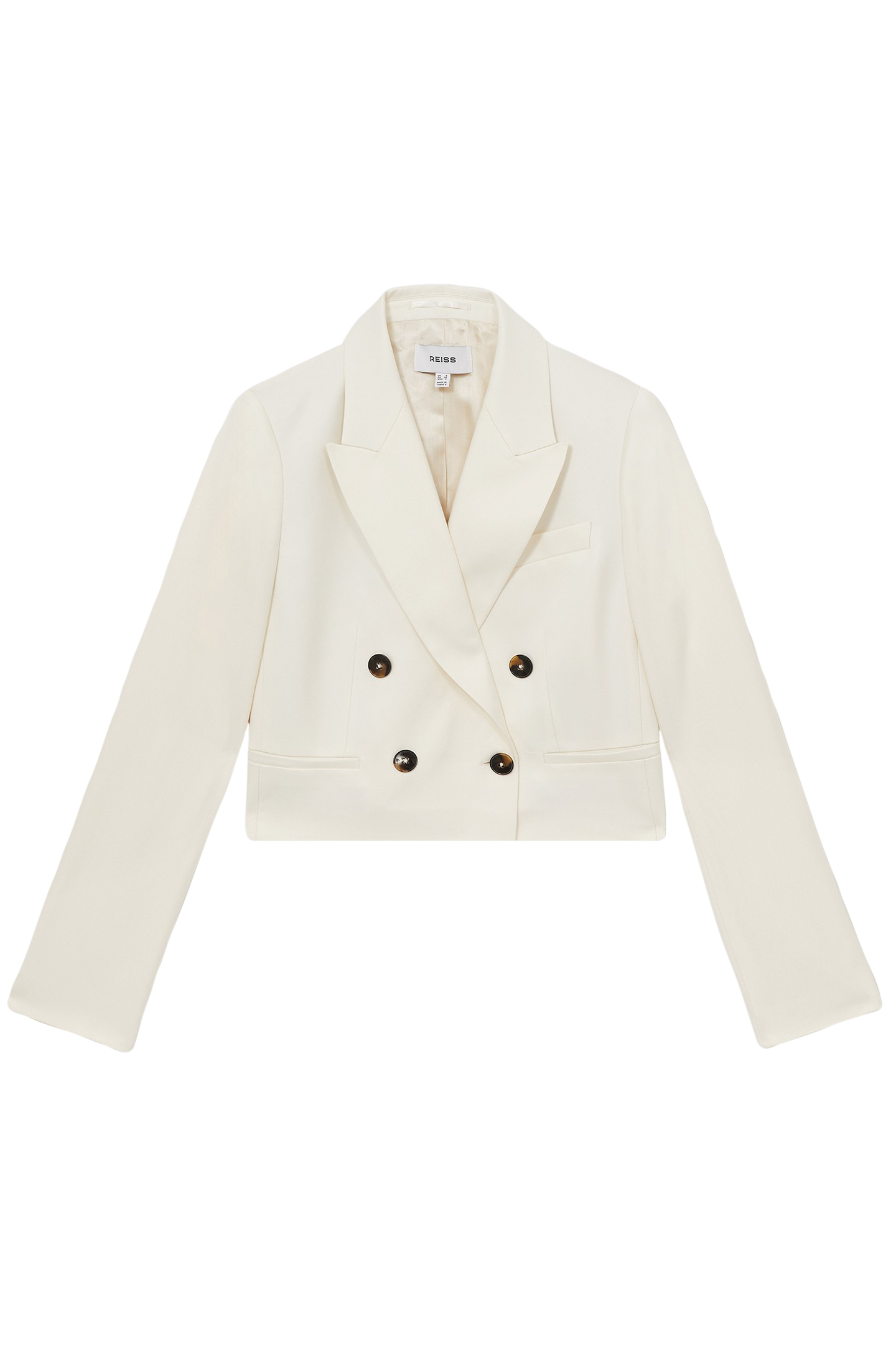 DB TAILORED CROPPED BLAZER CREAM 3
