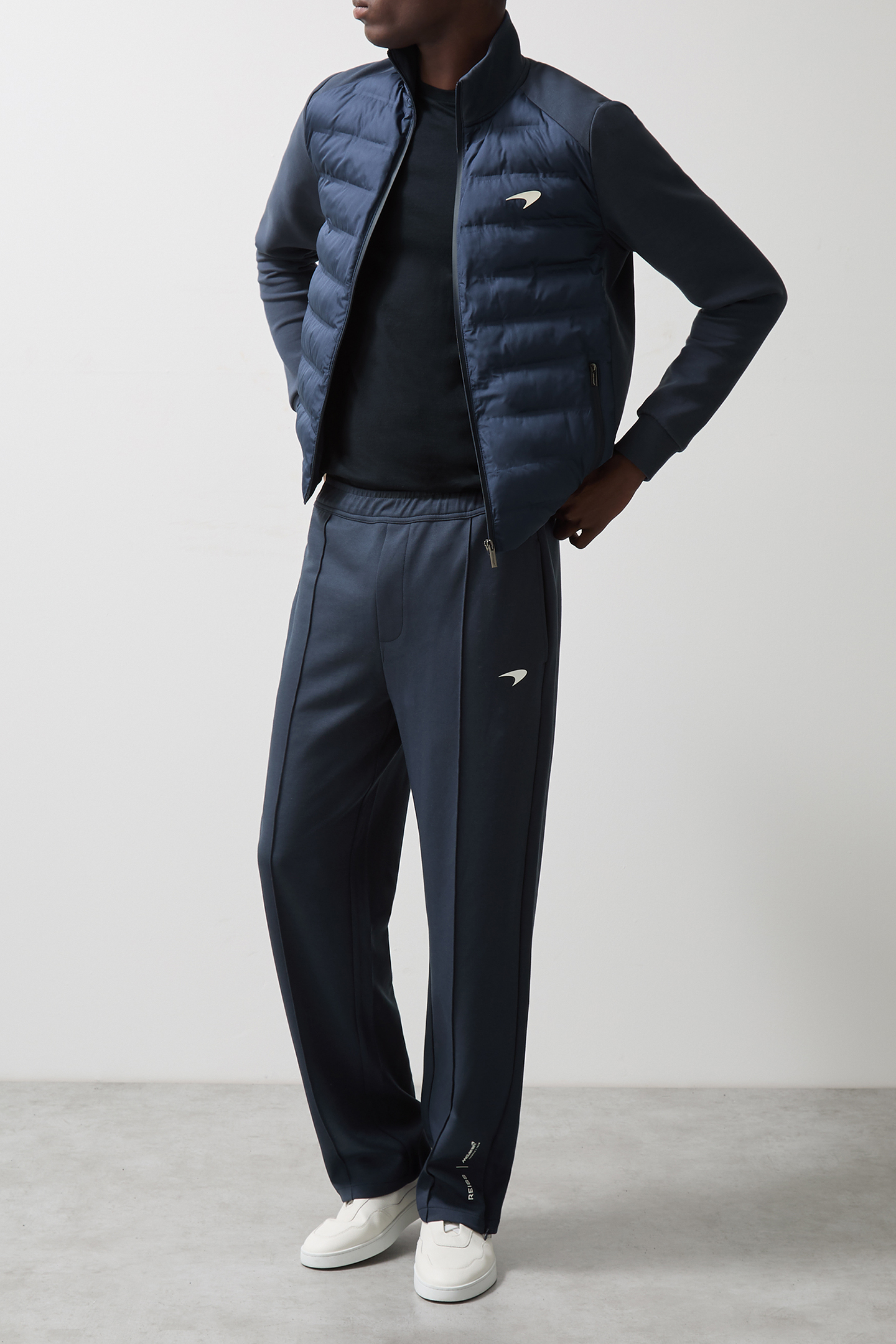 JERSEY INTERLOCK SPEEDMARK ZIP CUFF JOGGER AIRFORCE BLUE 3