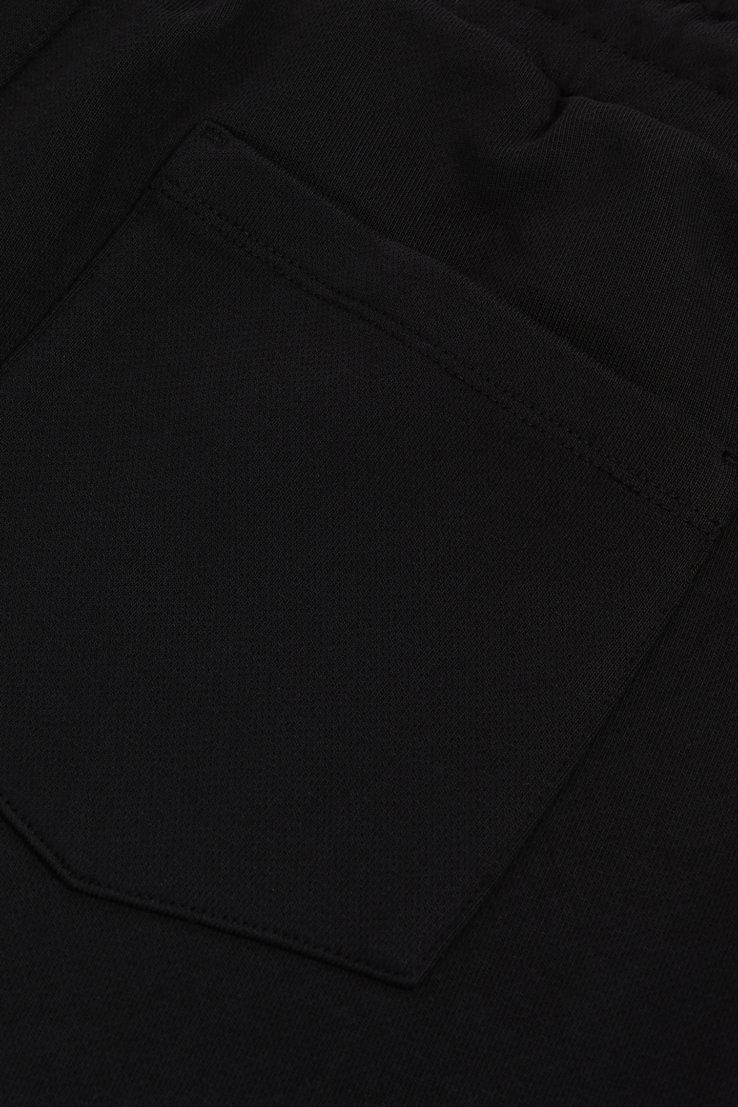 DRAWSTRING PRINTED JOGGER BLACK 7