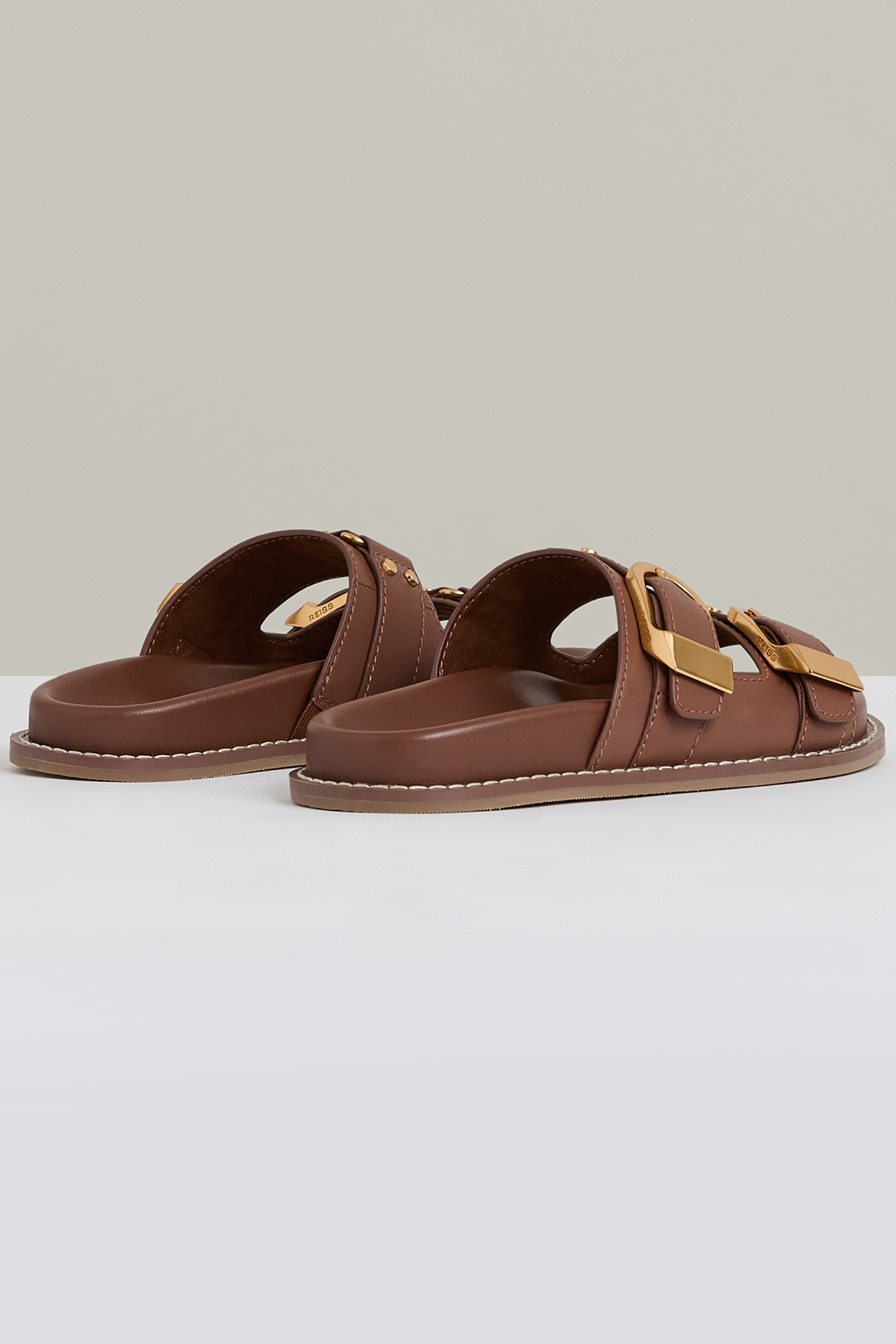 BUCKLE SANDAL TAN 5
