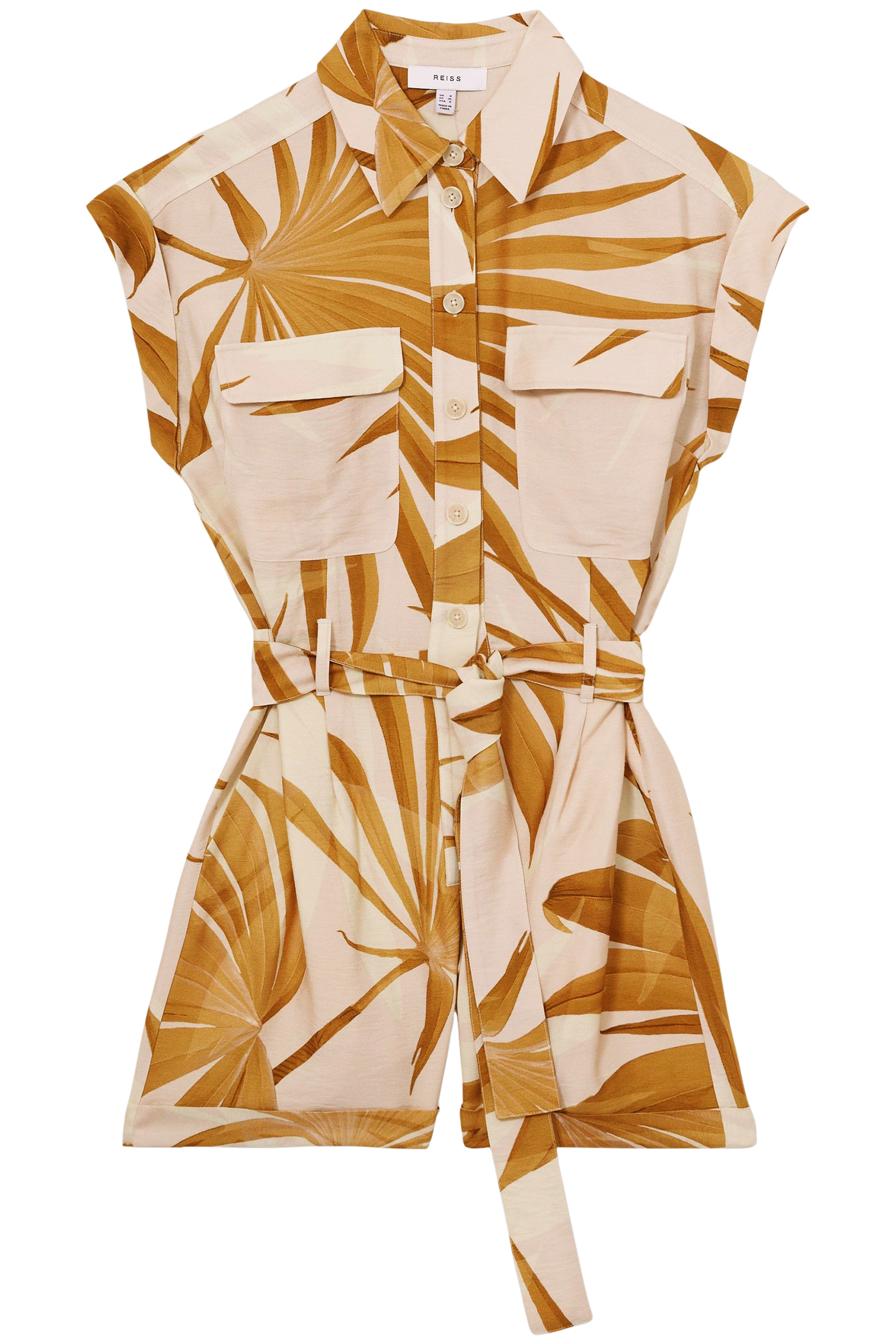 PRINTED PLAYSUIT NEUTRAL 4