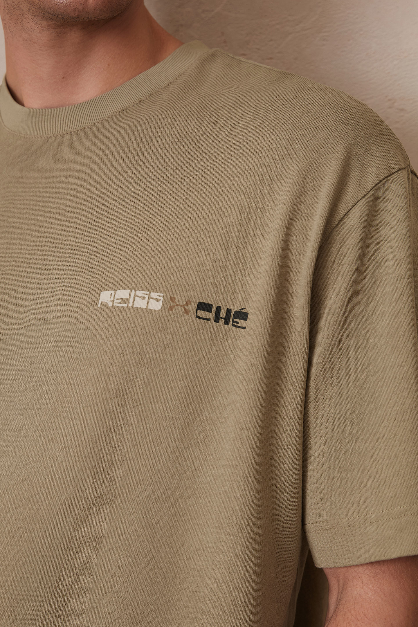 SS WASHED SUNSET PRINTED TSHIRT SAGE GREEN 5