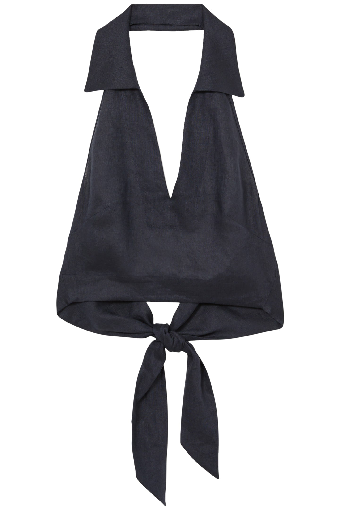 HALTER NECK TOP NAVY 4