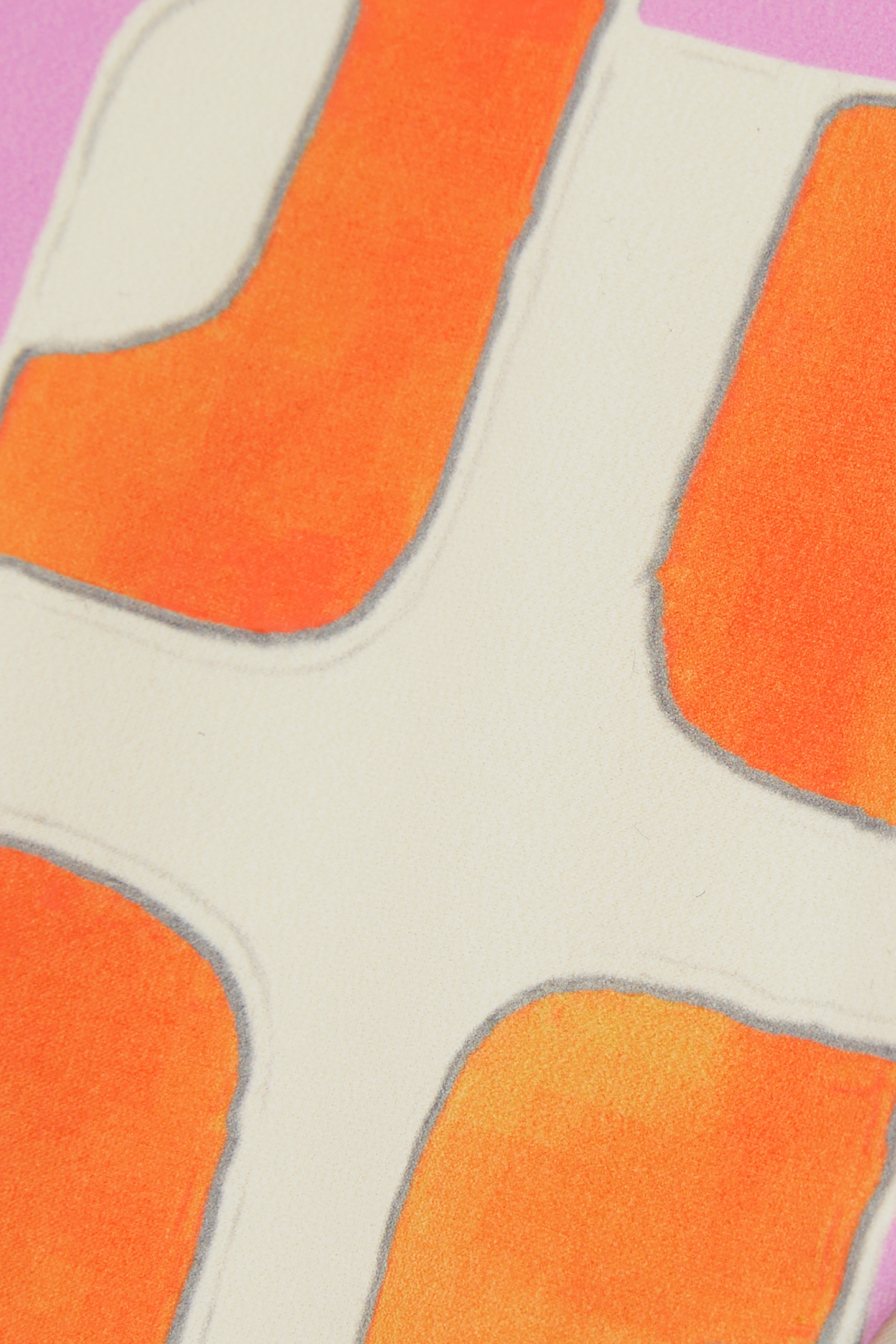 FIXED SIDE BIKINI BOTTOM ORANGE 5