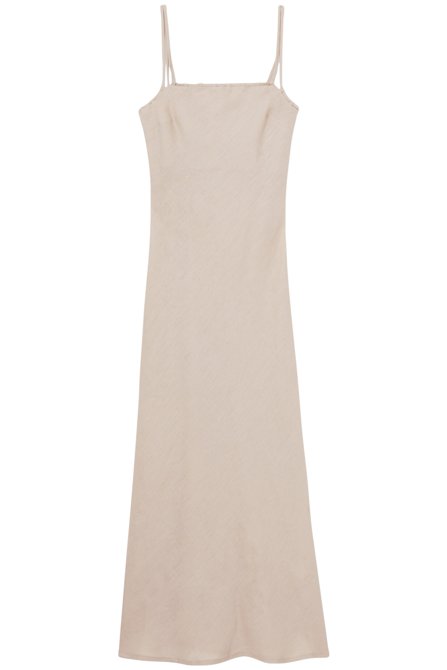 LINEN SLIP DRESS NEUTRAL 3
