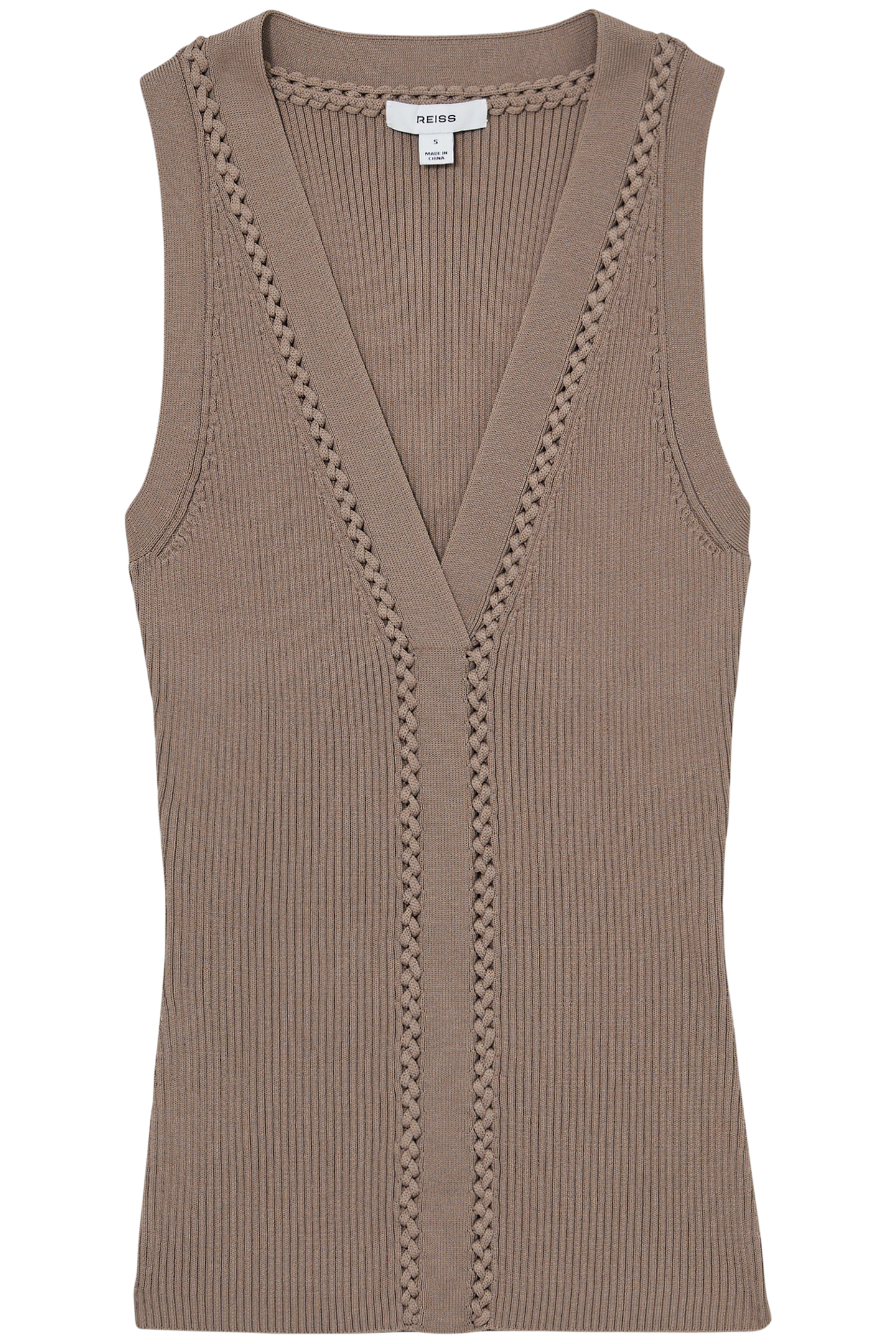 CRAFT STITCH VEST MINK 3