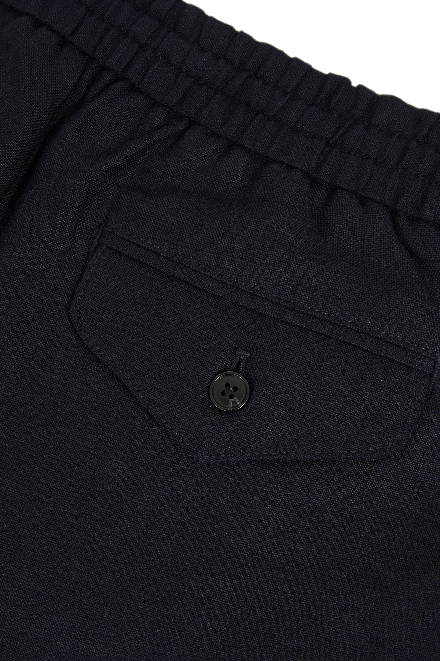 RELAXED LINEN DRAWSTRING TROUSER NAVY 6
