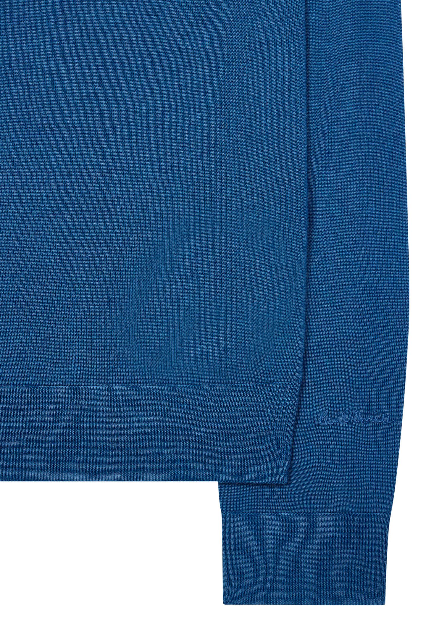 SWEATER CREW NECK PETROL BLUE 2