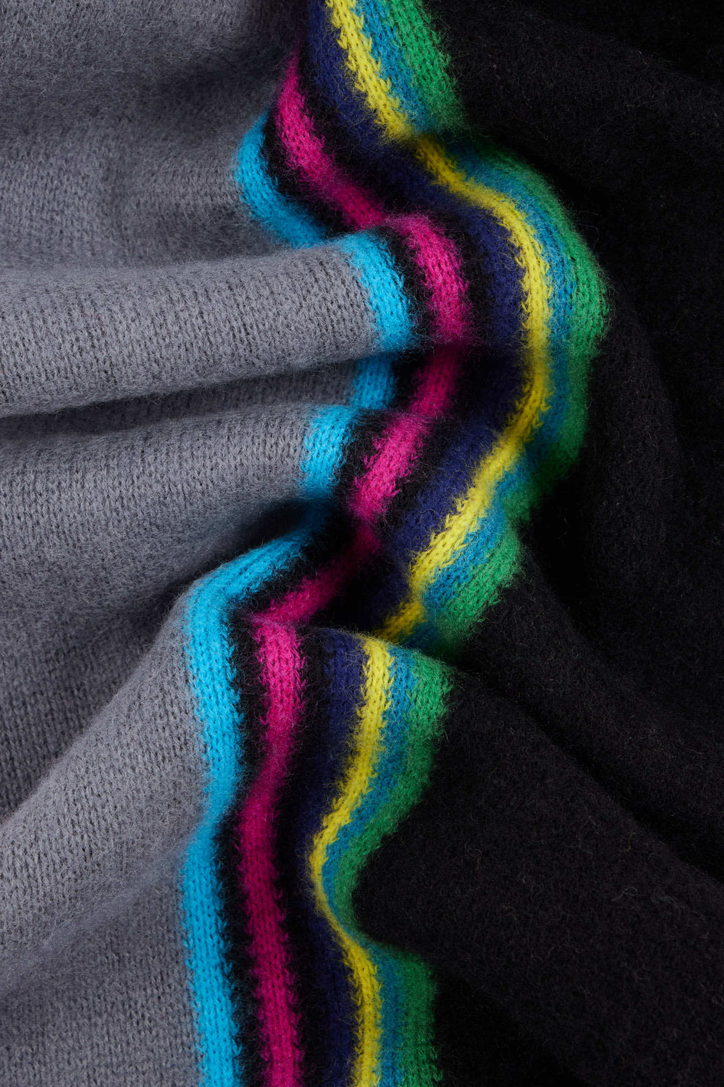 SCARF PS REVERSIBLE BLACK 5