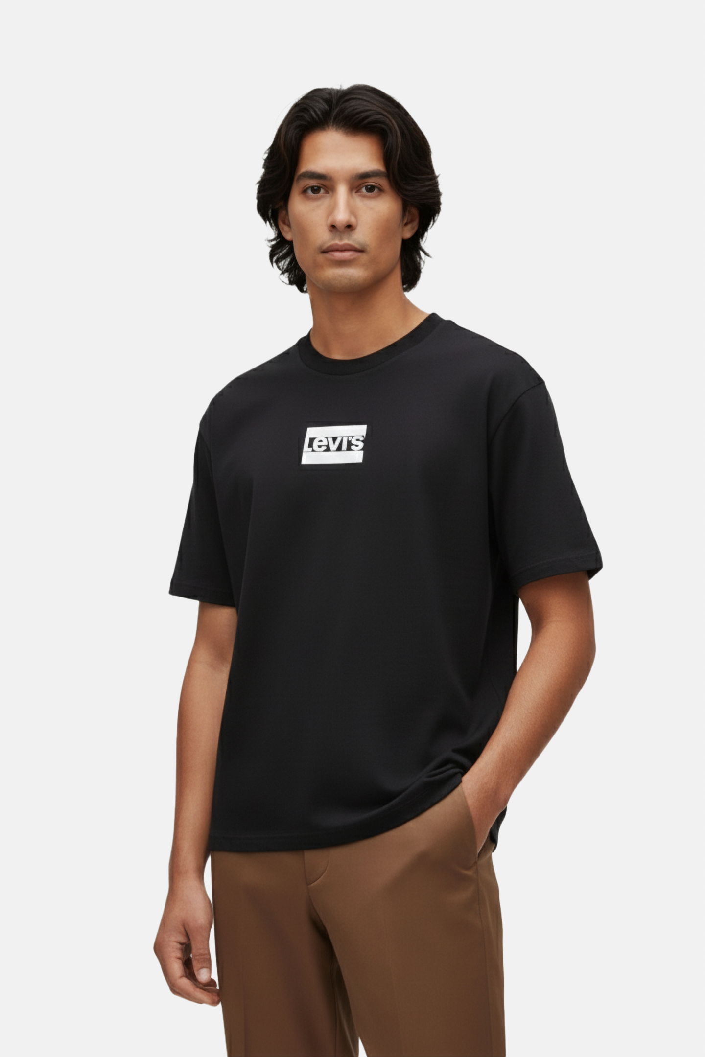 GRAPHIC CREWNECK TEE MINI SPORTSWEAR BLACK 1